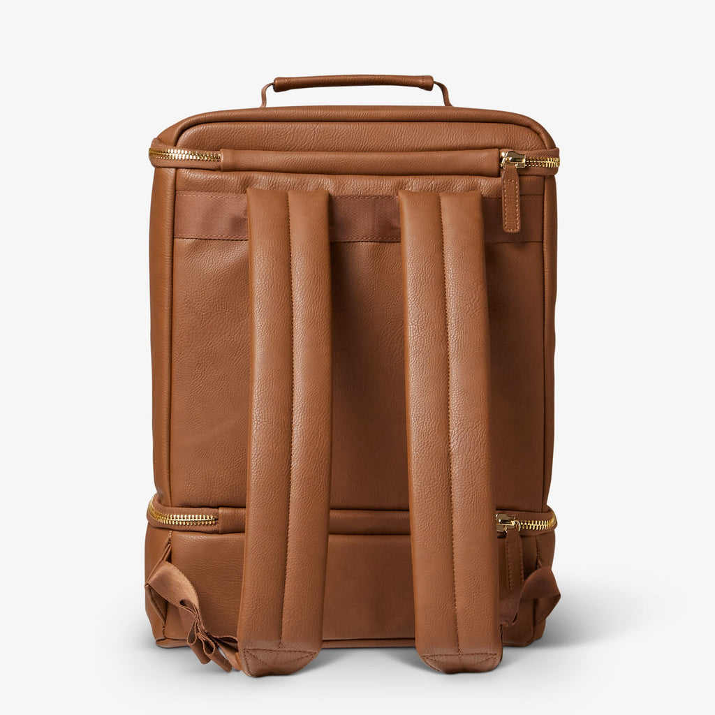 Igloo Luxe® Dual Compartment Backpack N5 - Cognac - Product View