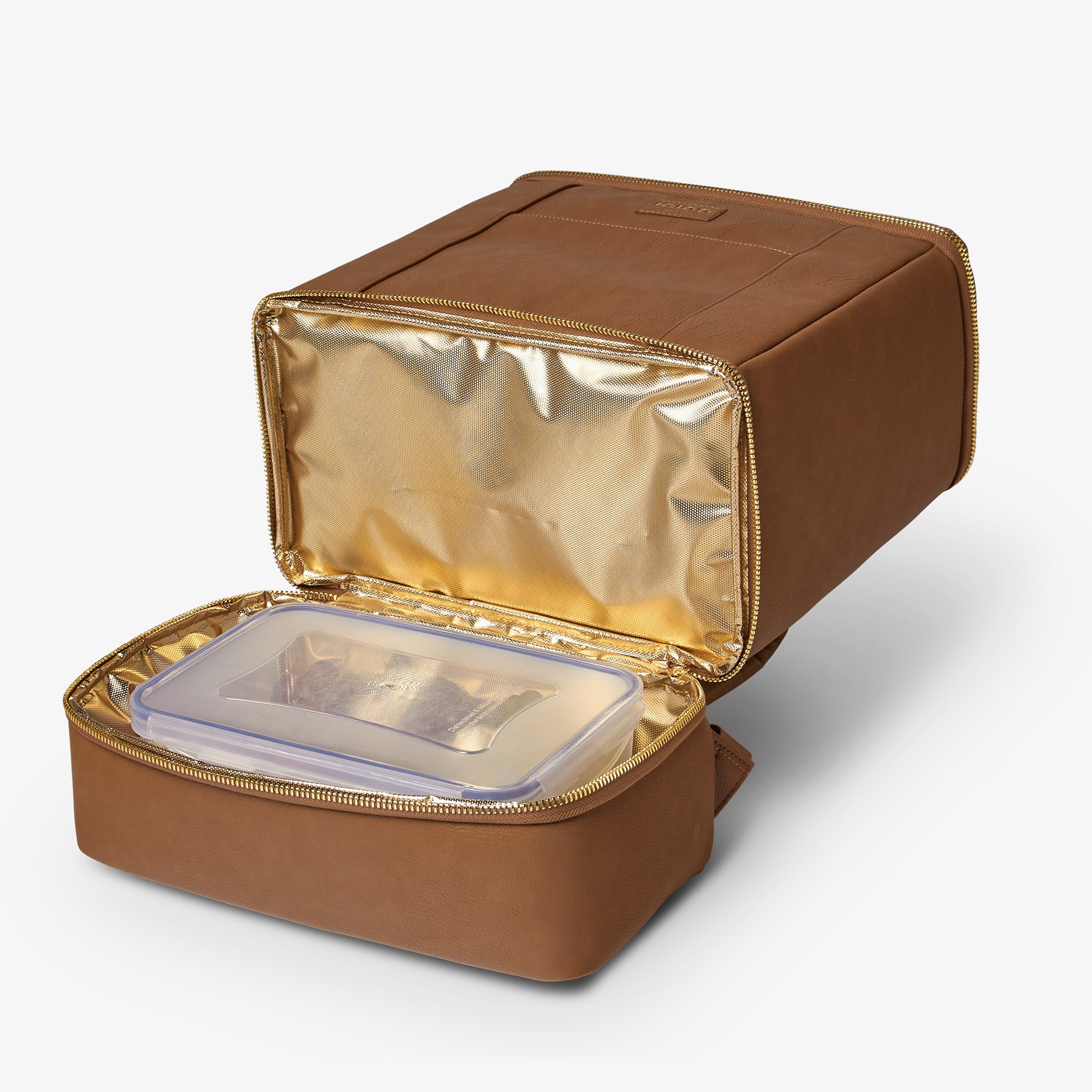 Igloo Luxe® Dual Compartment Backpack N5 - Cognac - Product View