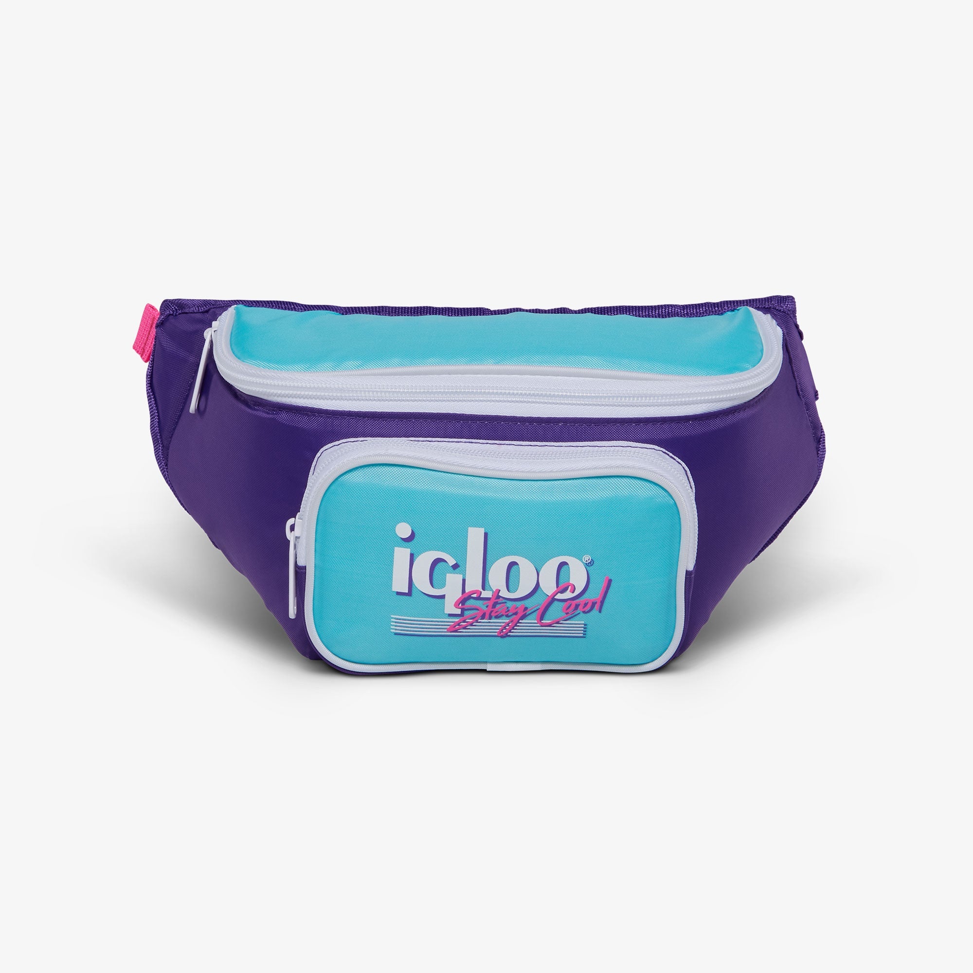 Retro Fanny Pack Y2 - Purple - Front View