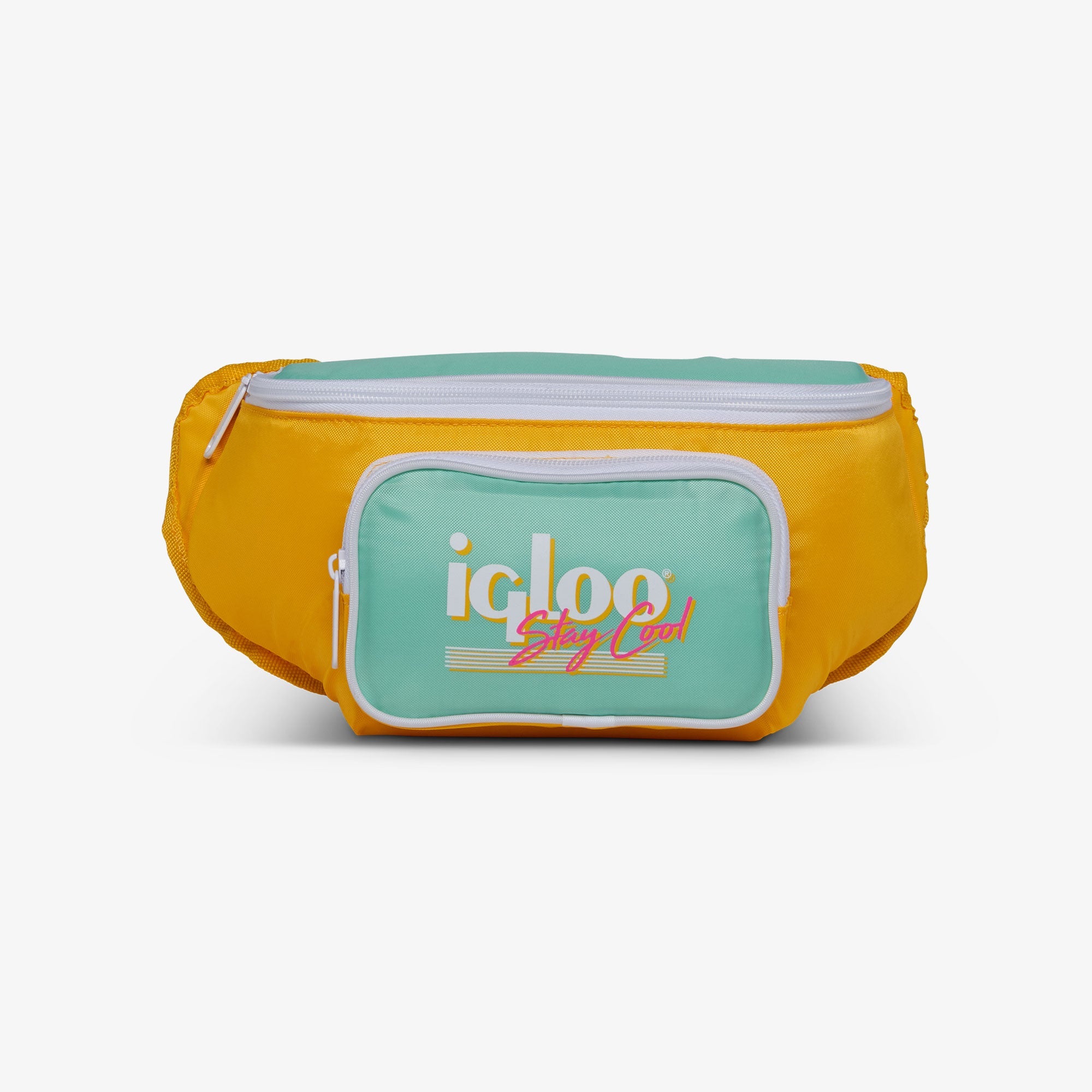 Retro Fanny Pack Y2 - Yellow - Front View