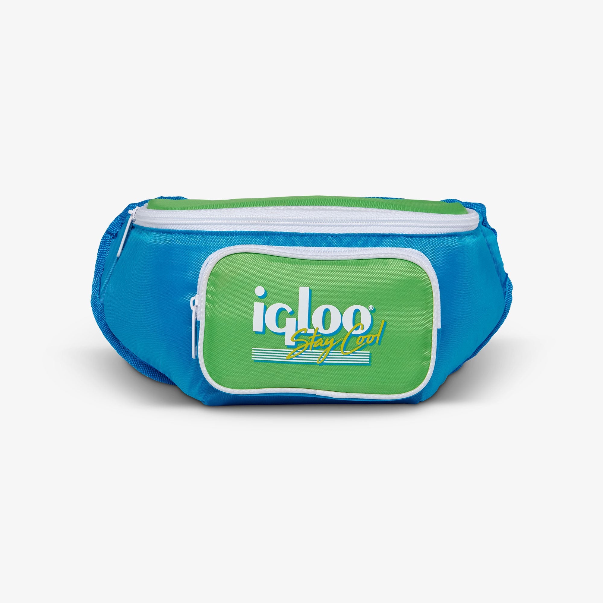 Retro Fanny Pack Y2 - Fiesta Blue - Front View