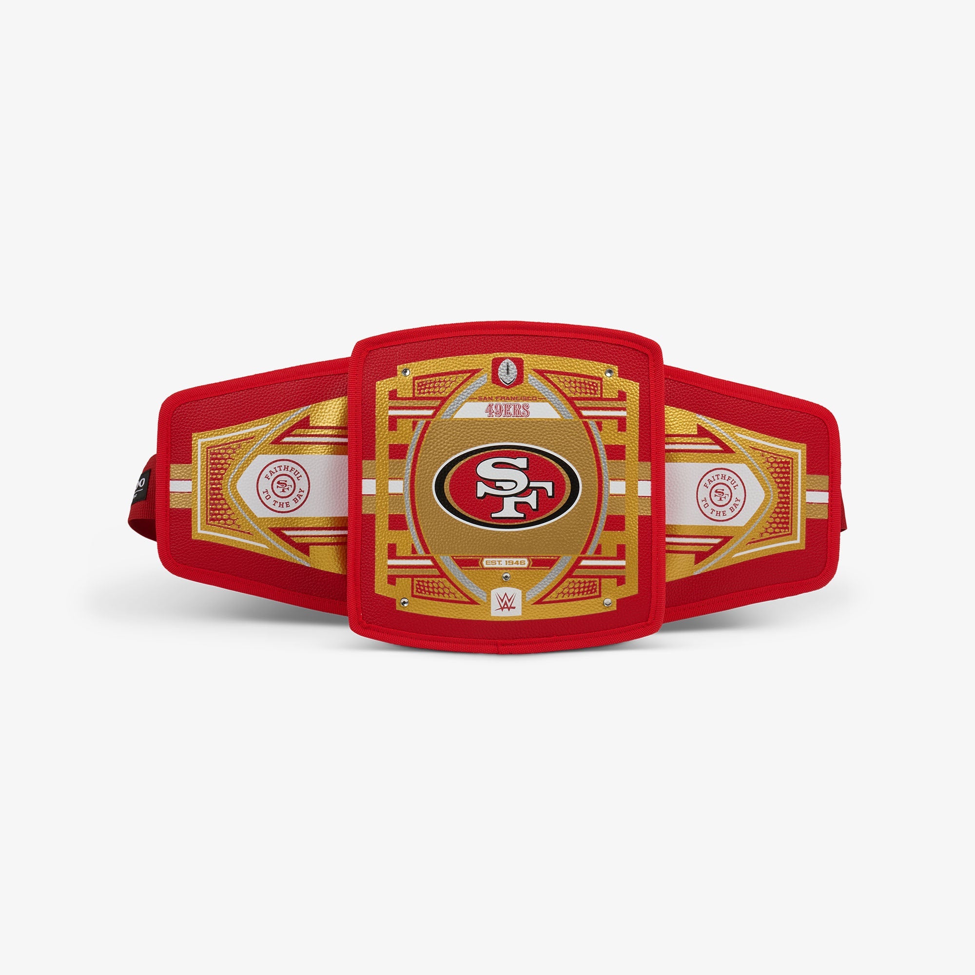 NFL WWE Cooler Fanny Pack O7 - 49ers - Front View