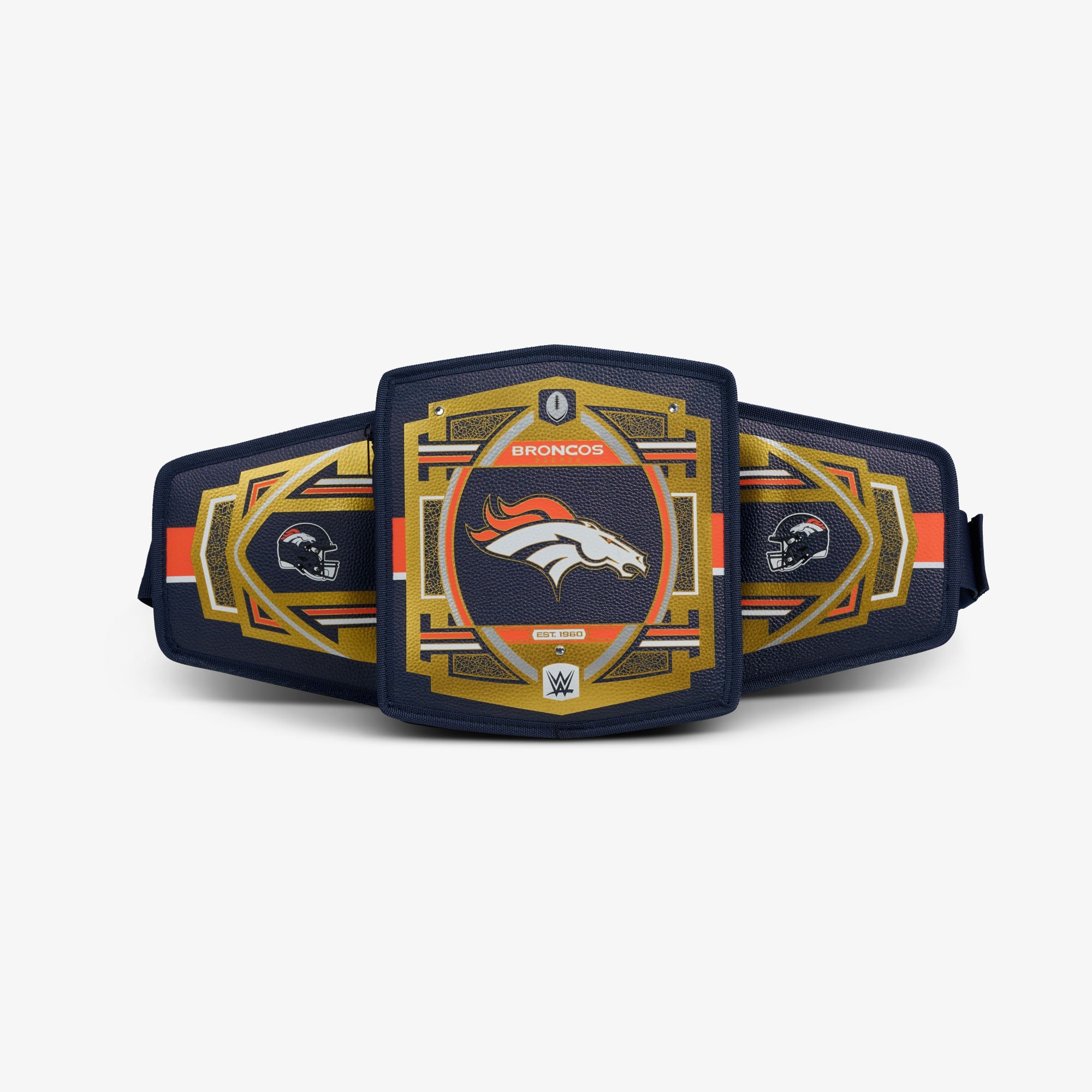 NFL WWE Cooler Fanny Pack O7 - Broncos - Front View