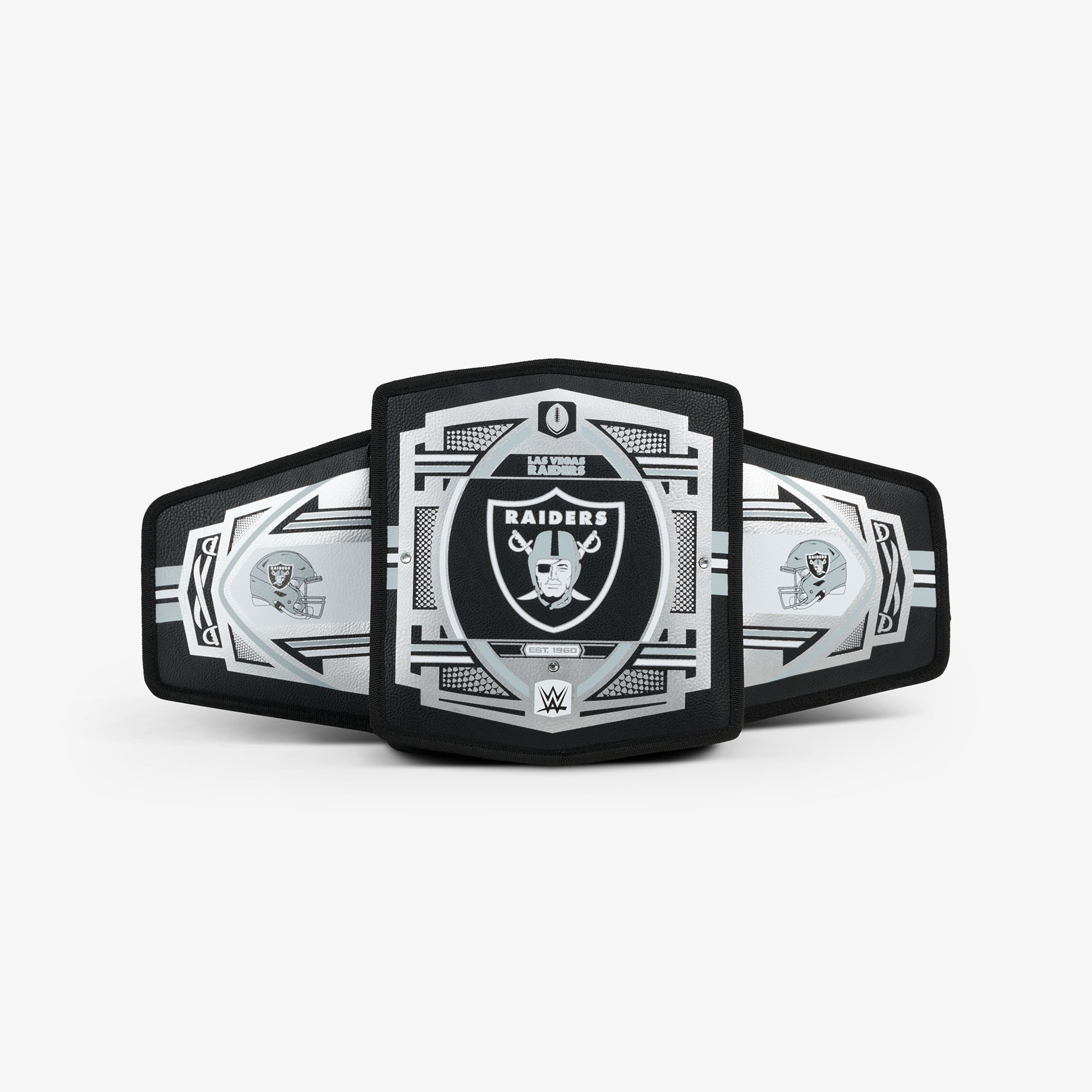 NFL WWE Cooler Fanny Pack O7 - Raiders - Front View