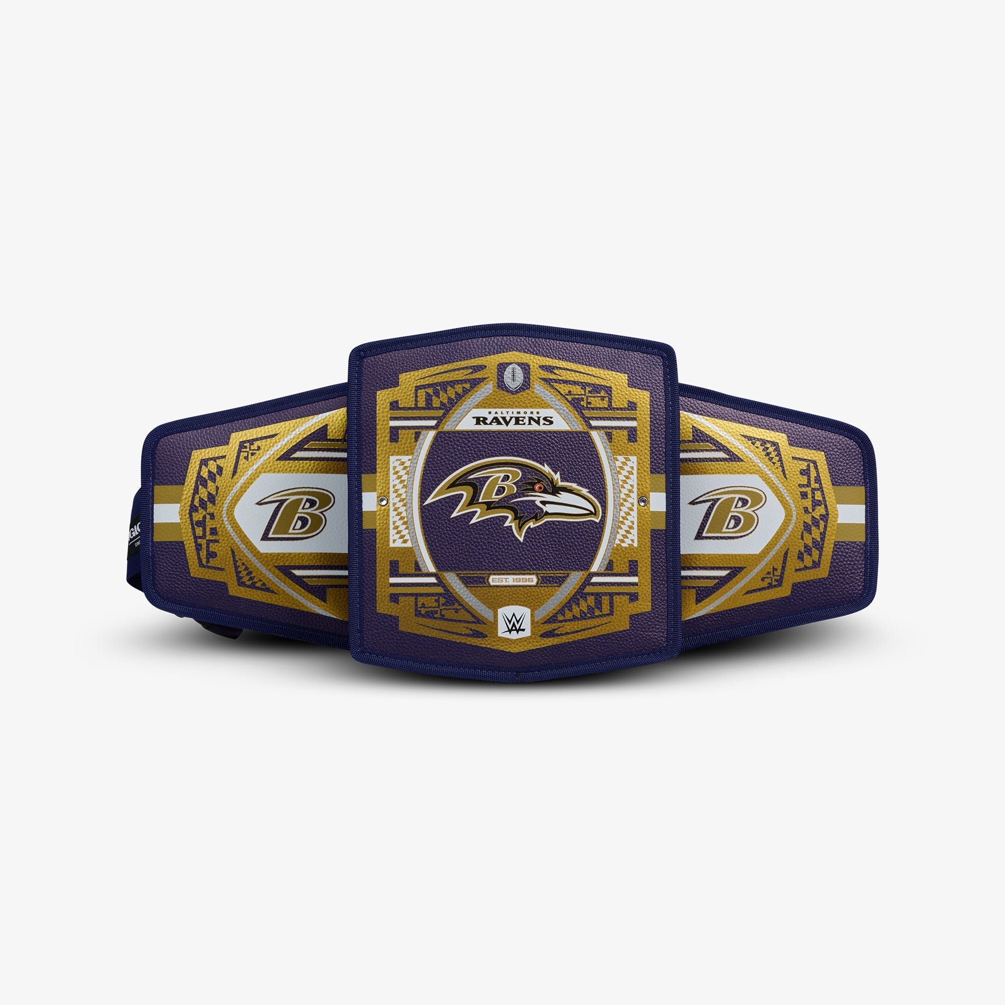 NFL WWE Cooler Fanny Pack O7 - Ravens - Front View