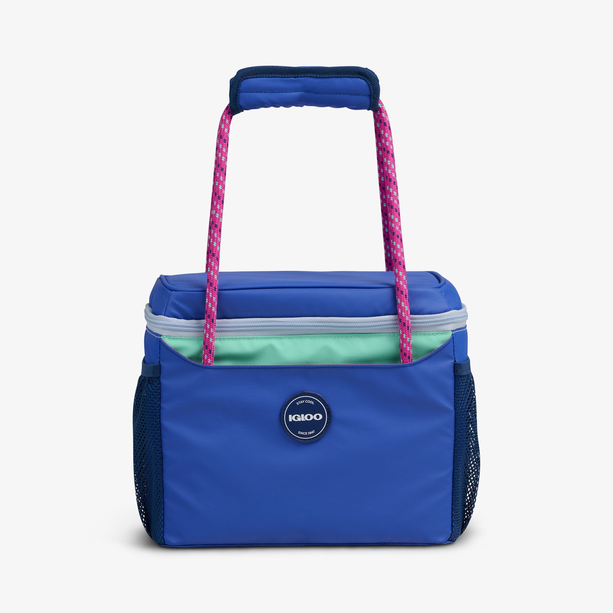 Summit Cube 12-Can Cooler Bag L6 - Electric Indigo - Strap View