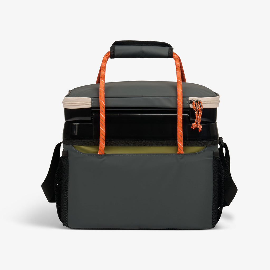 Summit Cool Fusion 18-Can Cooler Bag L3 - Tactical Gray - Back View