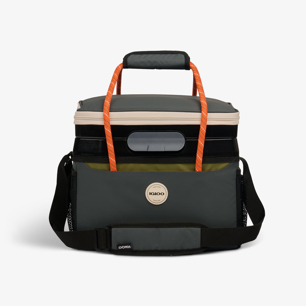 Summit Cool Fusion 18-Can Cooler Bag L3 - Tactical Gray - Front View