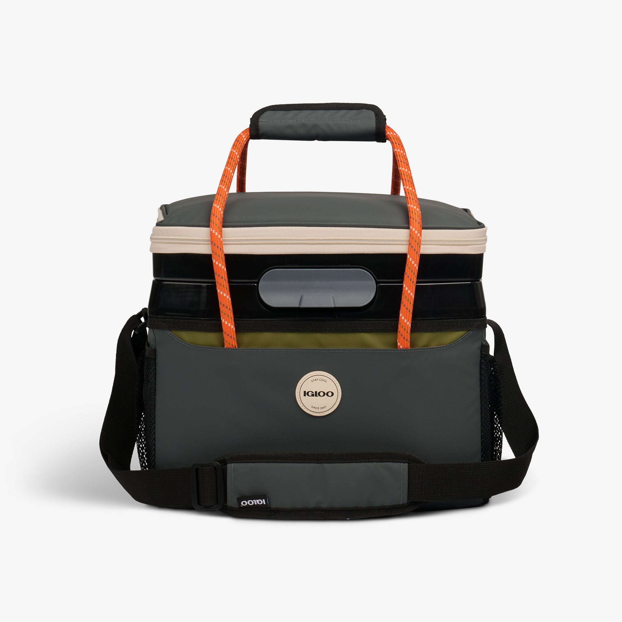 Summit Cool Fusion 18-Can Cooler Bag L3 - Tactical Gray - Front View