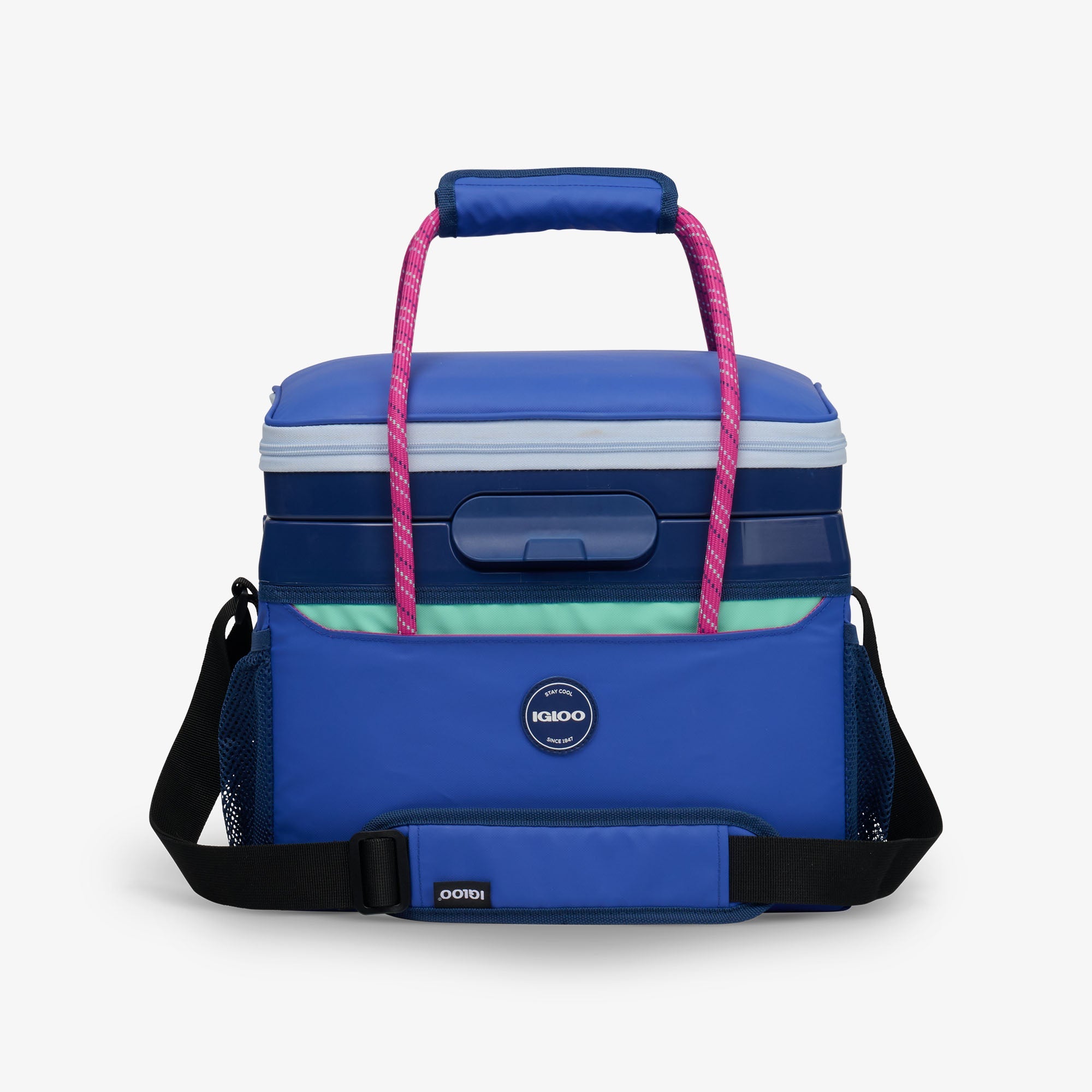 Summit Cool Fusion 18-Can Cooler Bag L3 - Electric Indigo - Front View