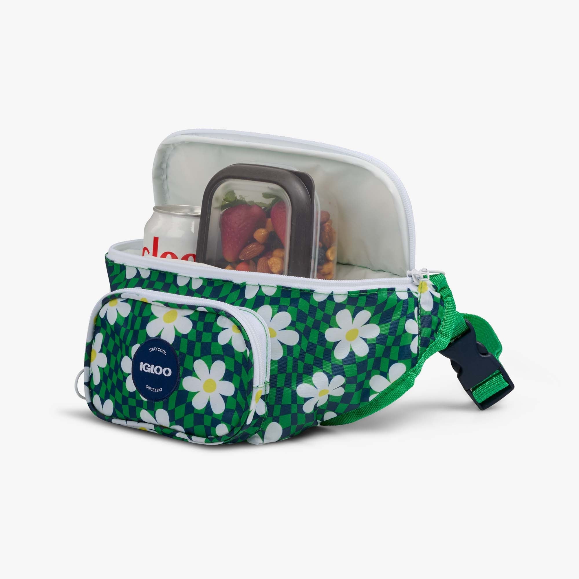 Retro Fanny Pack Y2 - Psychedelic Daisy - Product View
