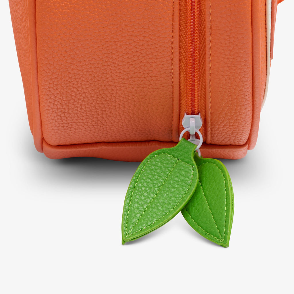 Citrus Crossbody Cooler Bag M2 - Orange - Zipper View