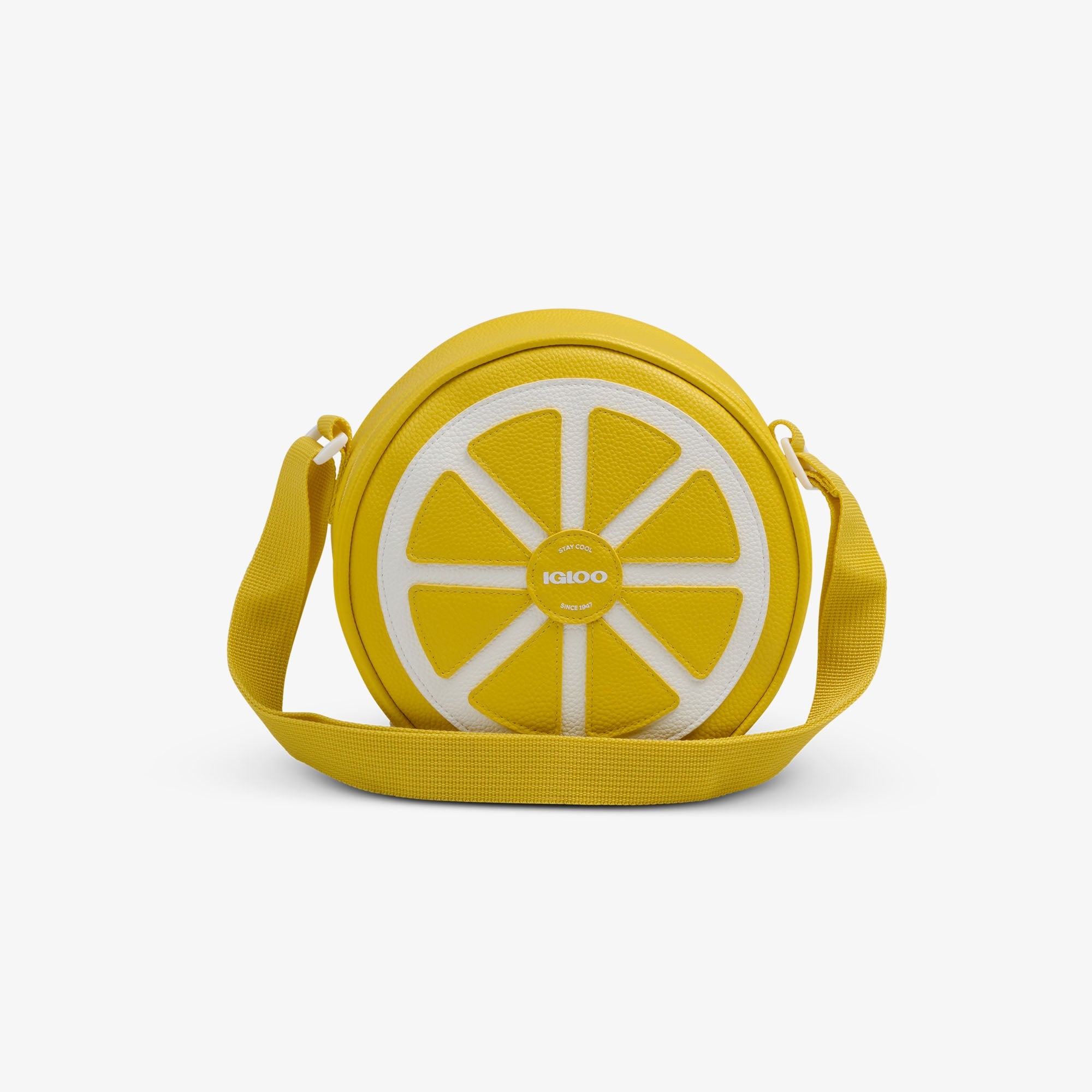 Citrus Crossbody Cooler Bag M2 - Lemon - Front View