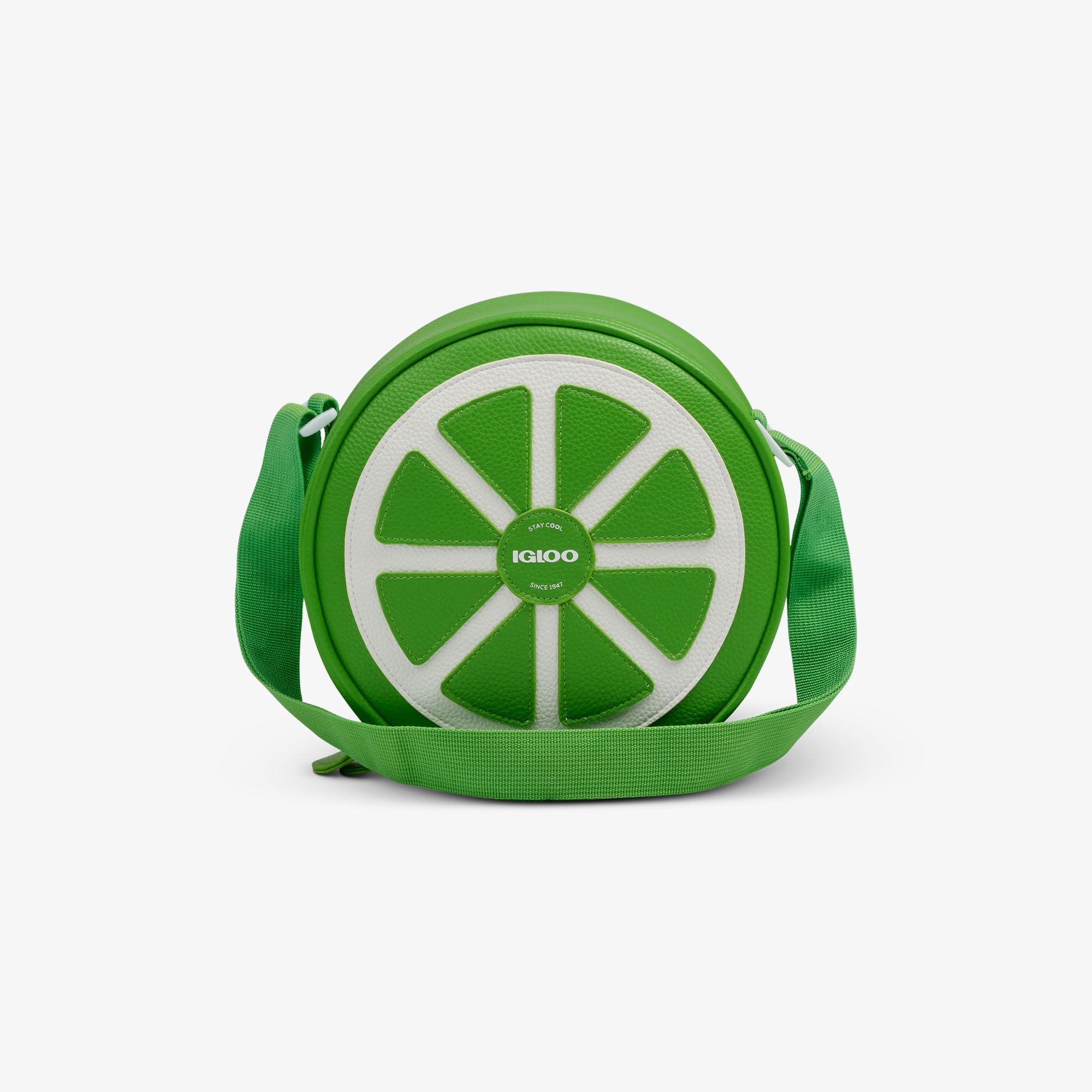 Citrus Crossbody Cooler Bag M2 - Lime - Front View
