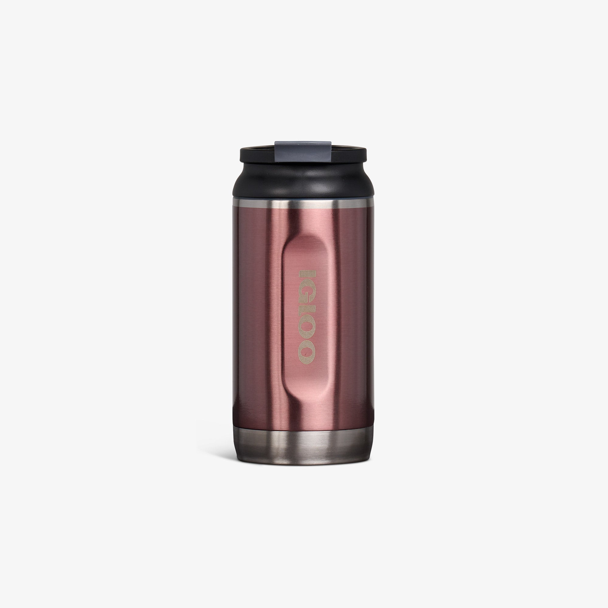 12 Oz Flip ‘n’ Sip Tumbler O3 - Gloss Flamingo - Front View