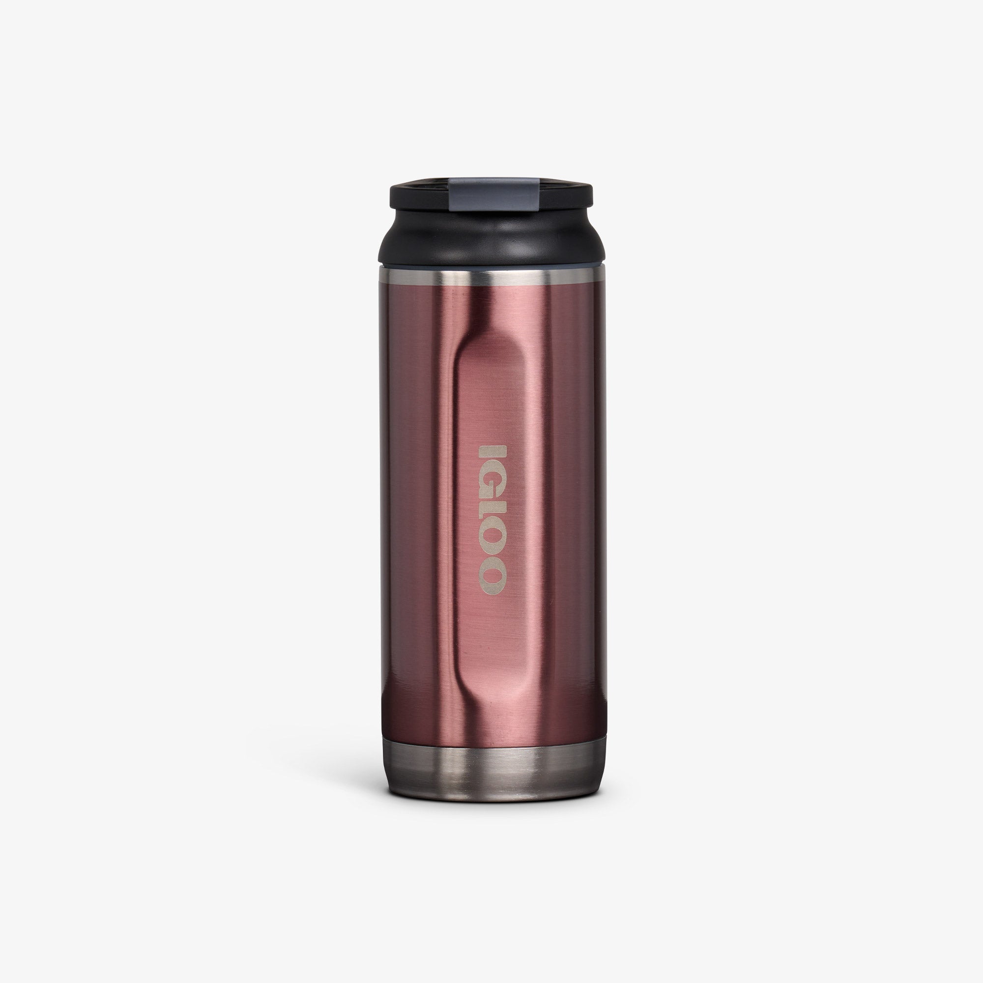 16 Oz Flip ‘n’ Sip Tumbler L5 - Gloss Flamingo - Front View