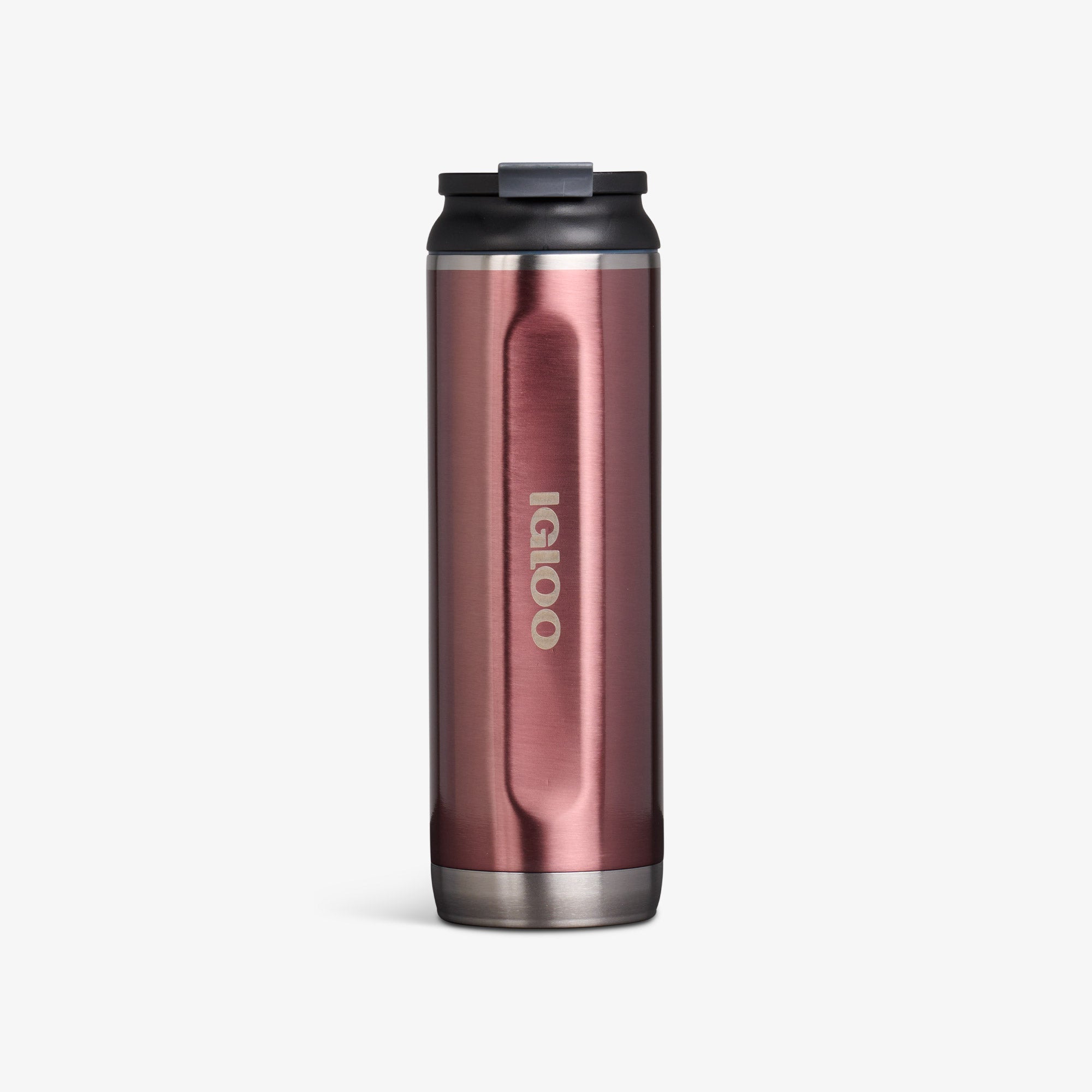 20 Oz Flip ‘n’ Sip Tumbler O5 - Gloss Flamingo - Front View