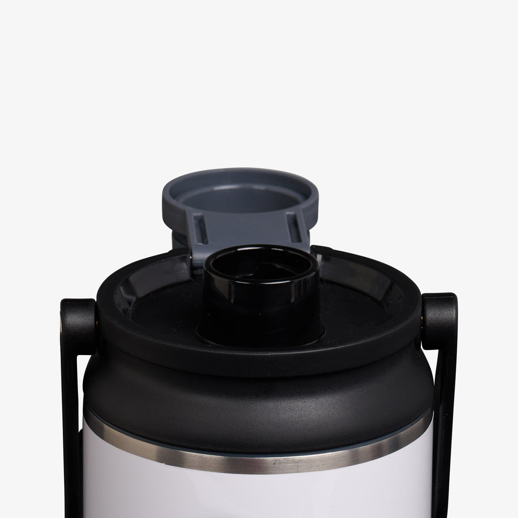 36 Oz Twist ‘n’ Chug Bottle M9 - Gloss White - Product View