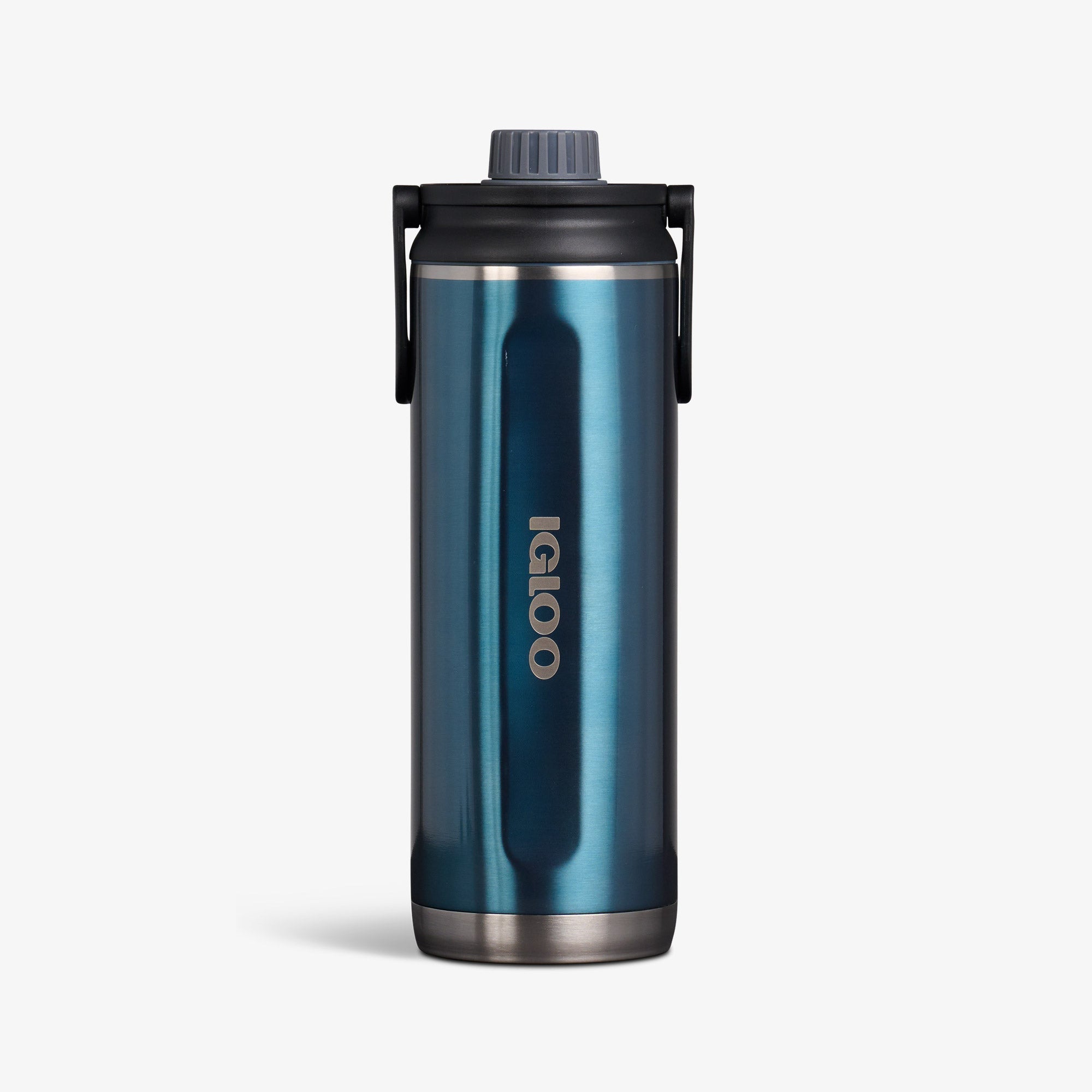 46 Oz Twist ‘n’ Chug Bottle L5 - Gloss Modern Blue - Front View