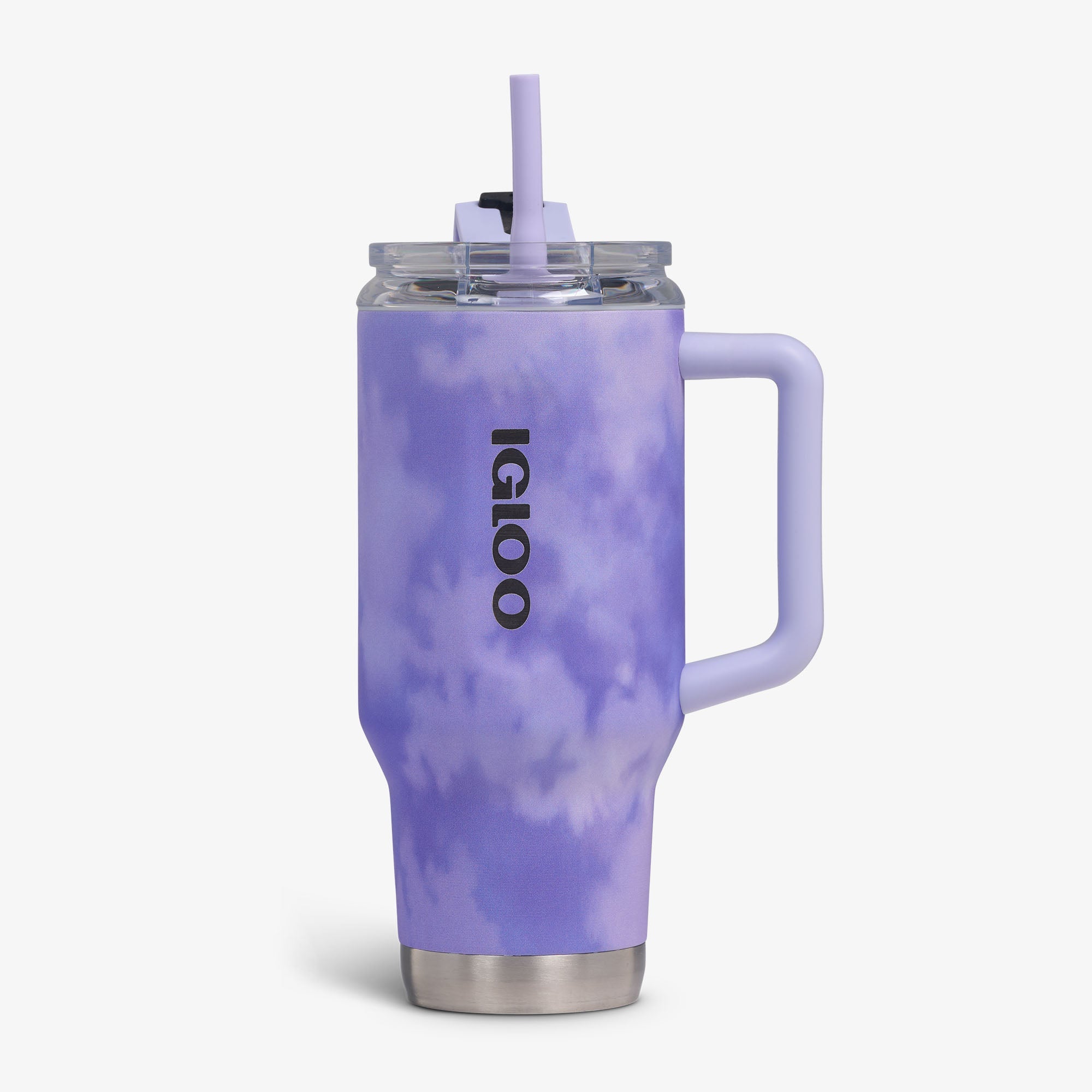 32 Oz Flip ‘n’ Sip Travel Mug B4 - Cloud Lilac - Front View