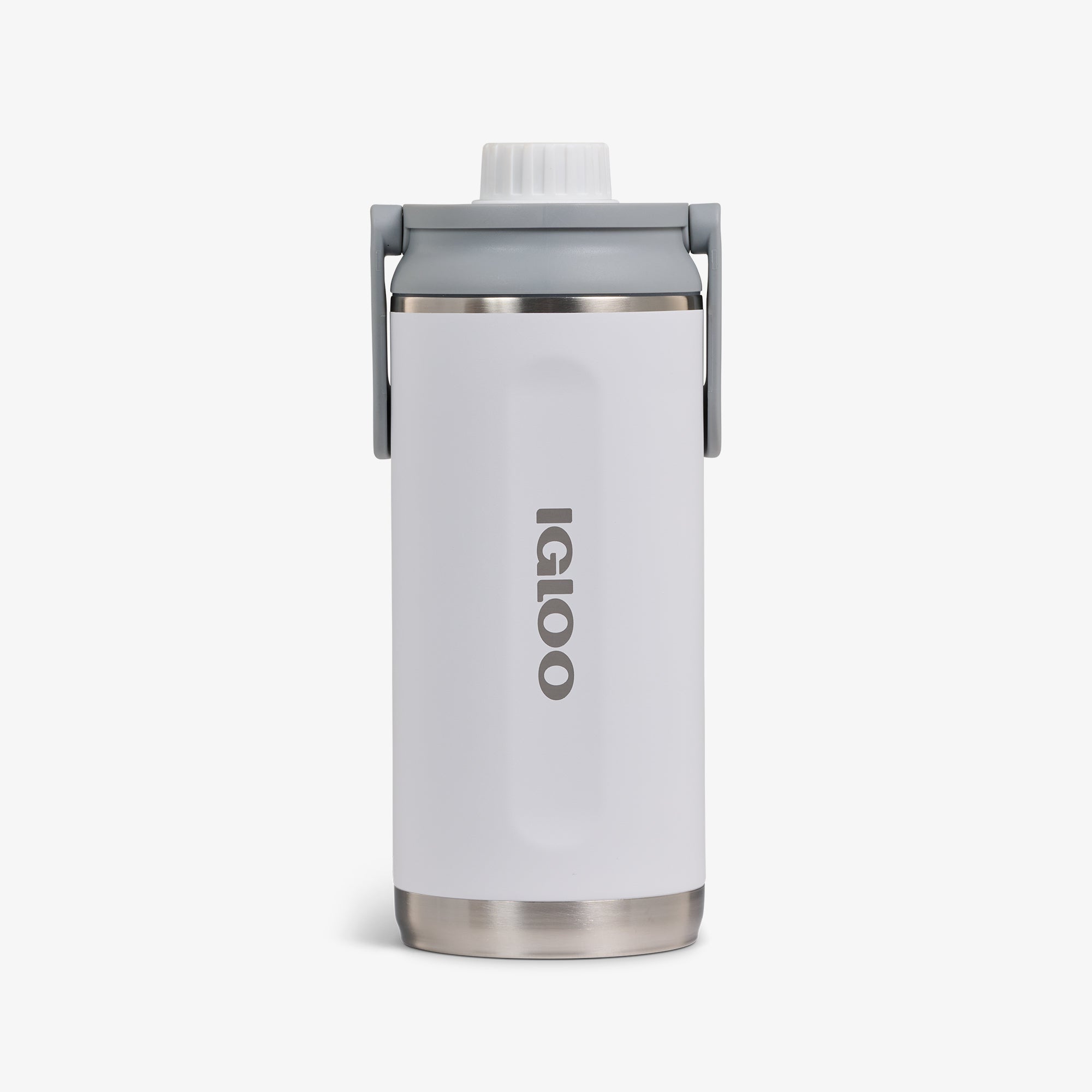 36 Oz Twist ‘n’ Chug Bottle M9 - White - Front View