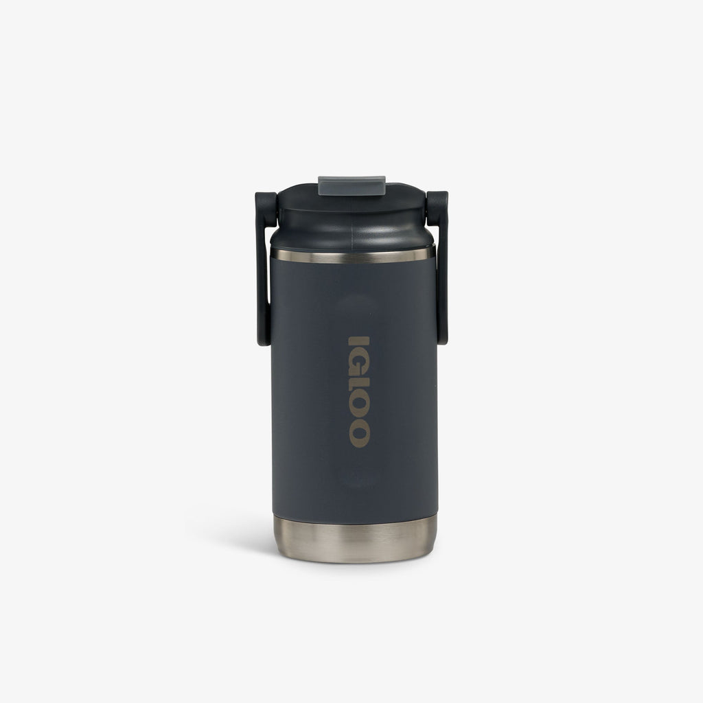 12 Oz Flip ‘n’ Sip Tumbler O3 - Carbonite - Front View