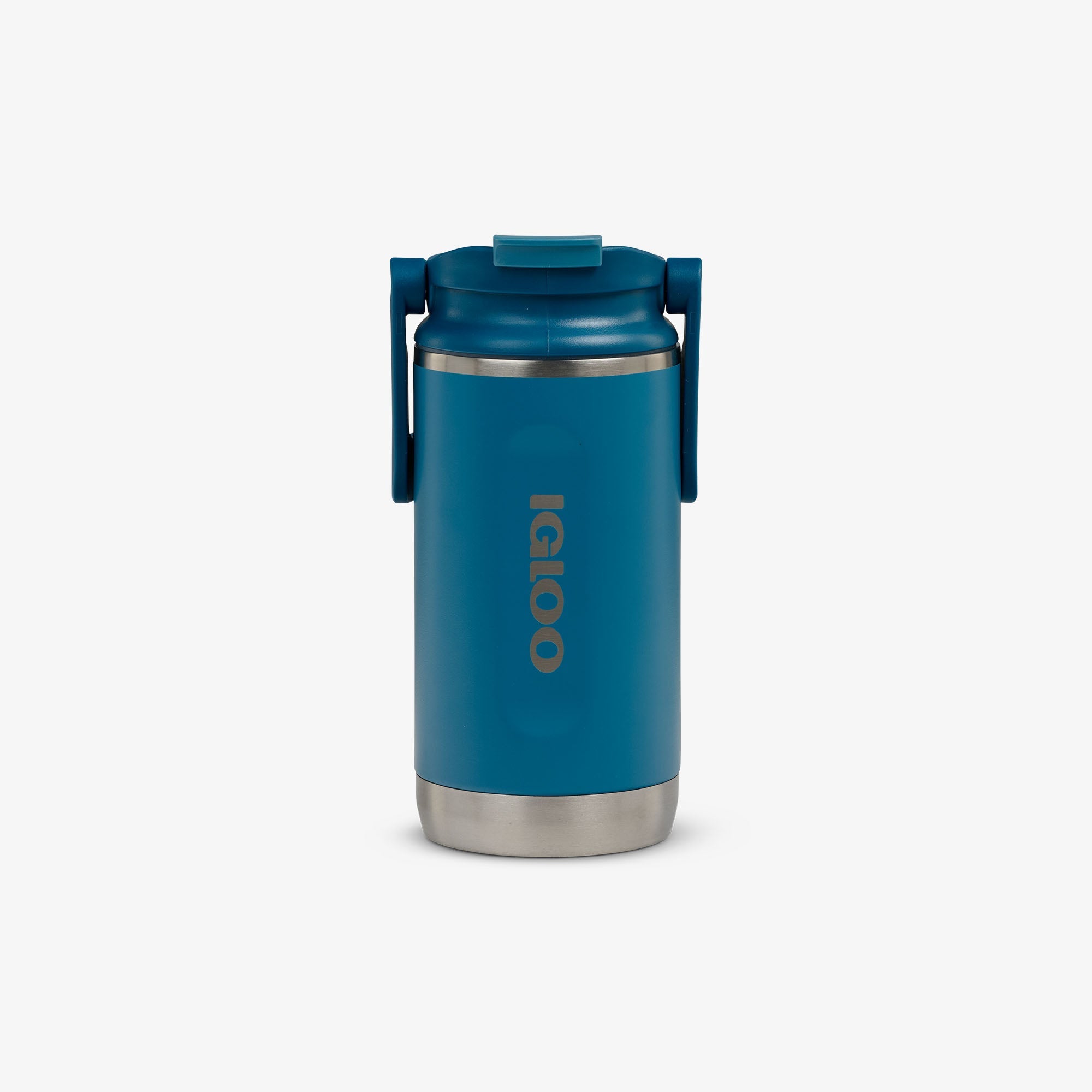 12 Oz Flip ‘n’ Sip Tumbler O3 - Modern Blue - Front View