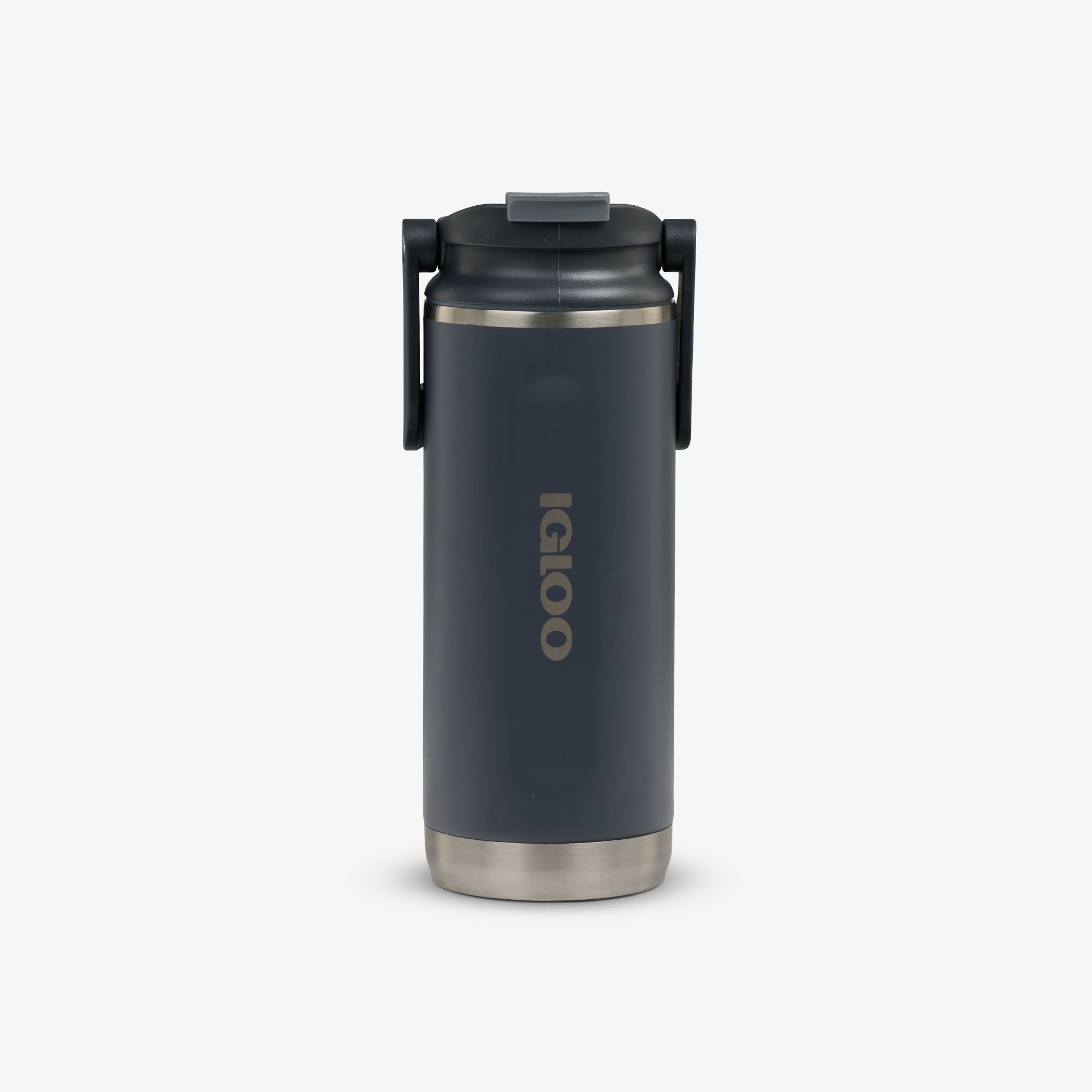 16 Oz Flip ‘n’ Sip Tumbler L5 - Carbonite - Front View