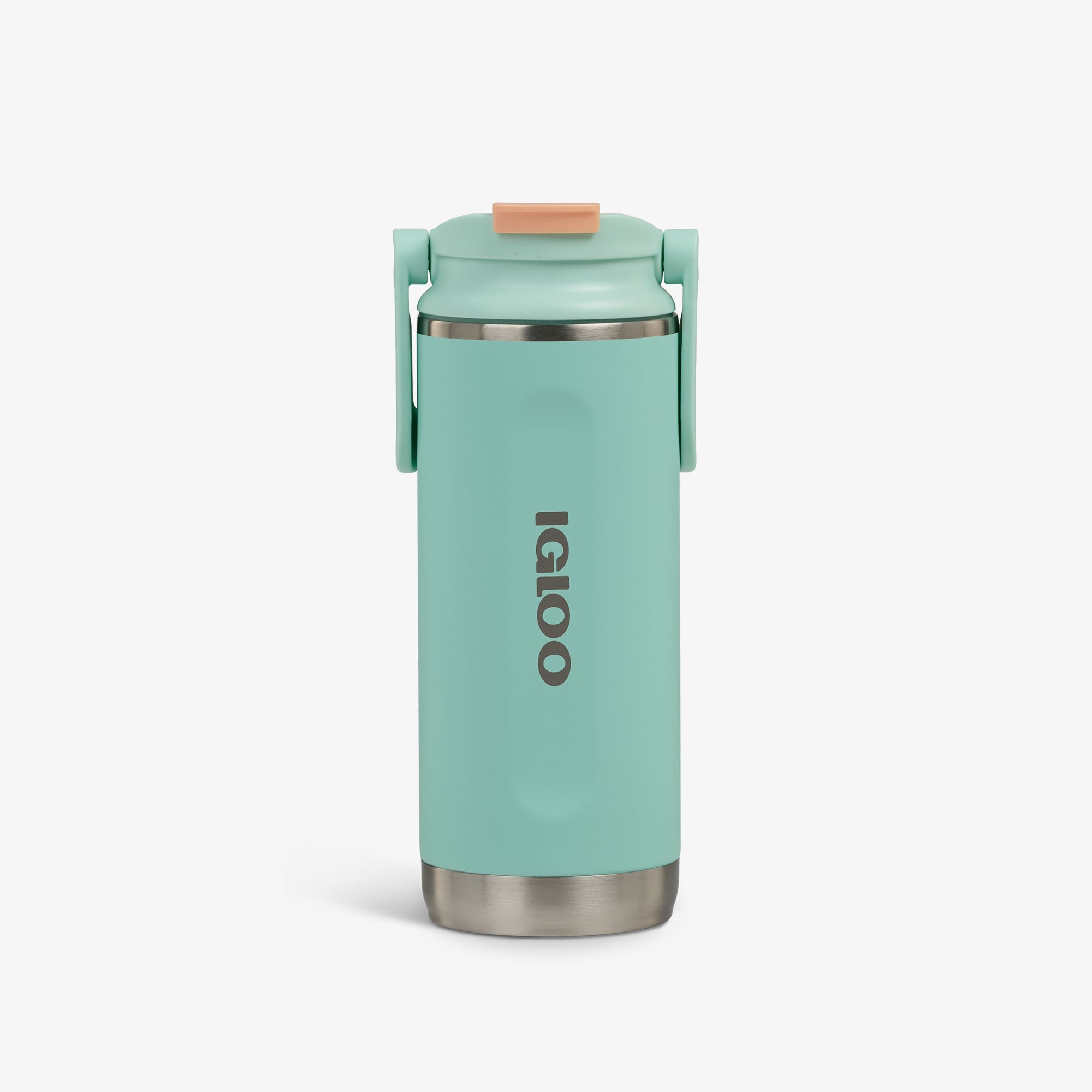 16 Oz Flip ‘n’ Sip Tumbler L5 - Seafoam Green - Front View