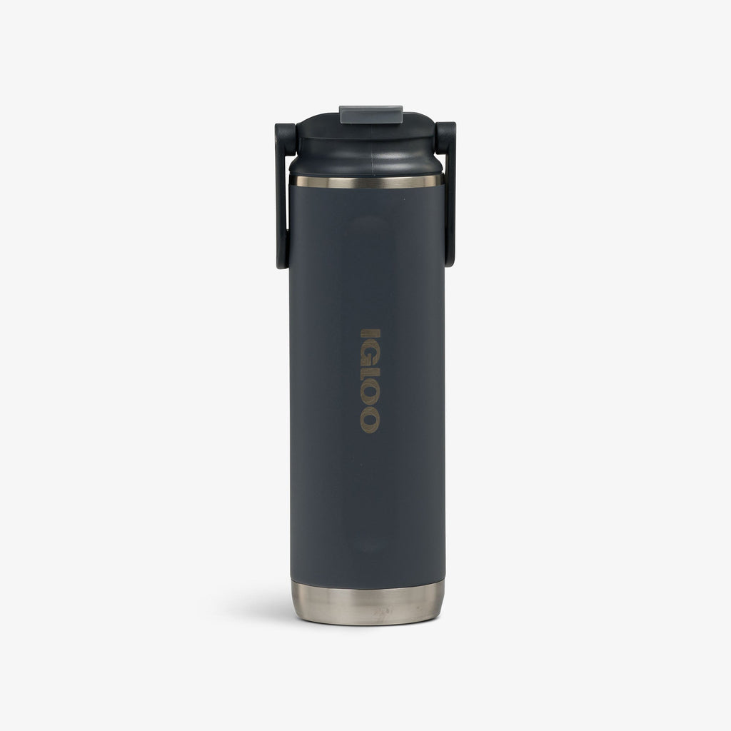 20 Oz Flip ‘n’ Sip Tumbler O5 - Carbonite - Front View