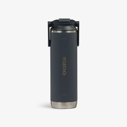 20 Oz Flip ‘n’ Sip Tumbler O5 - Carbonite - Front View