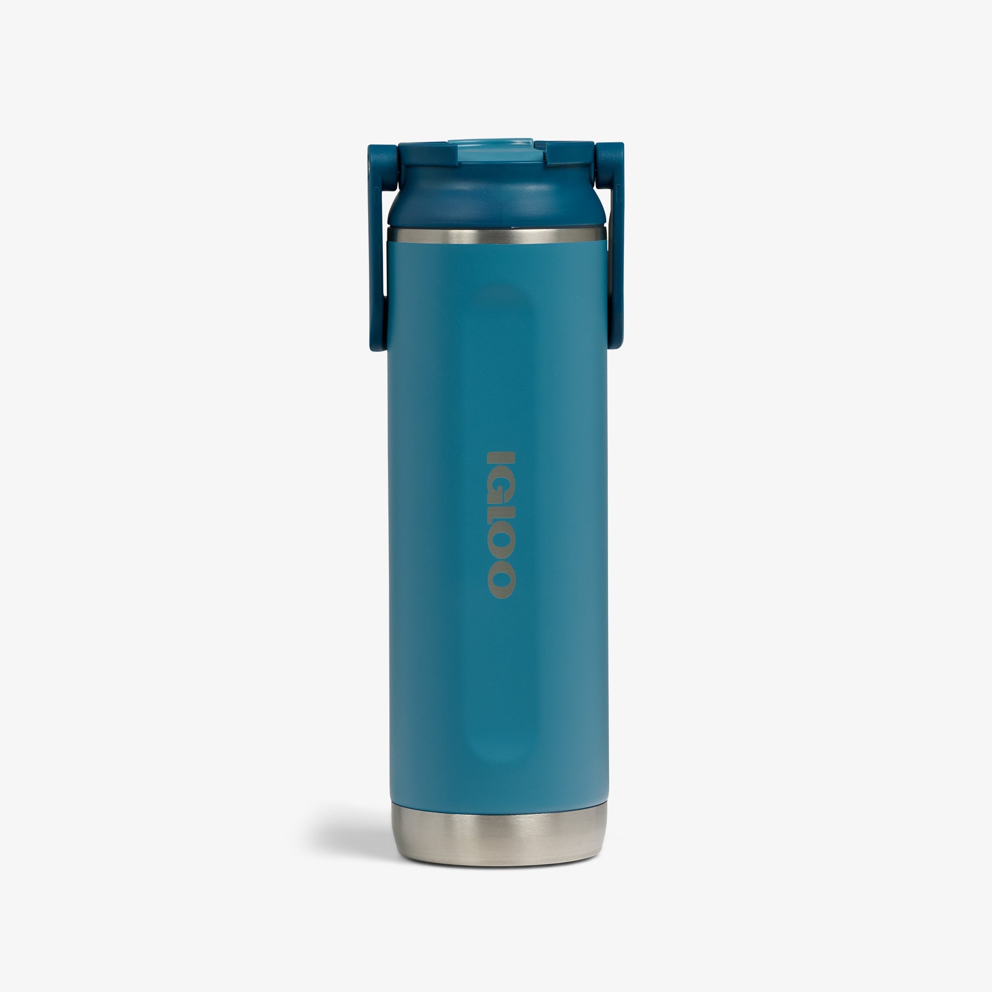 20 Oz Sport Sipper Bottle T1 - Modern Blue - Front View
