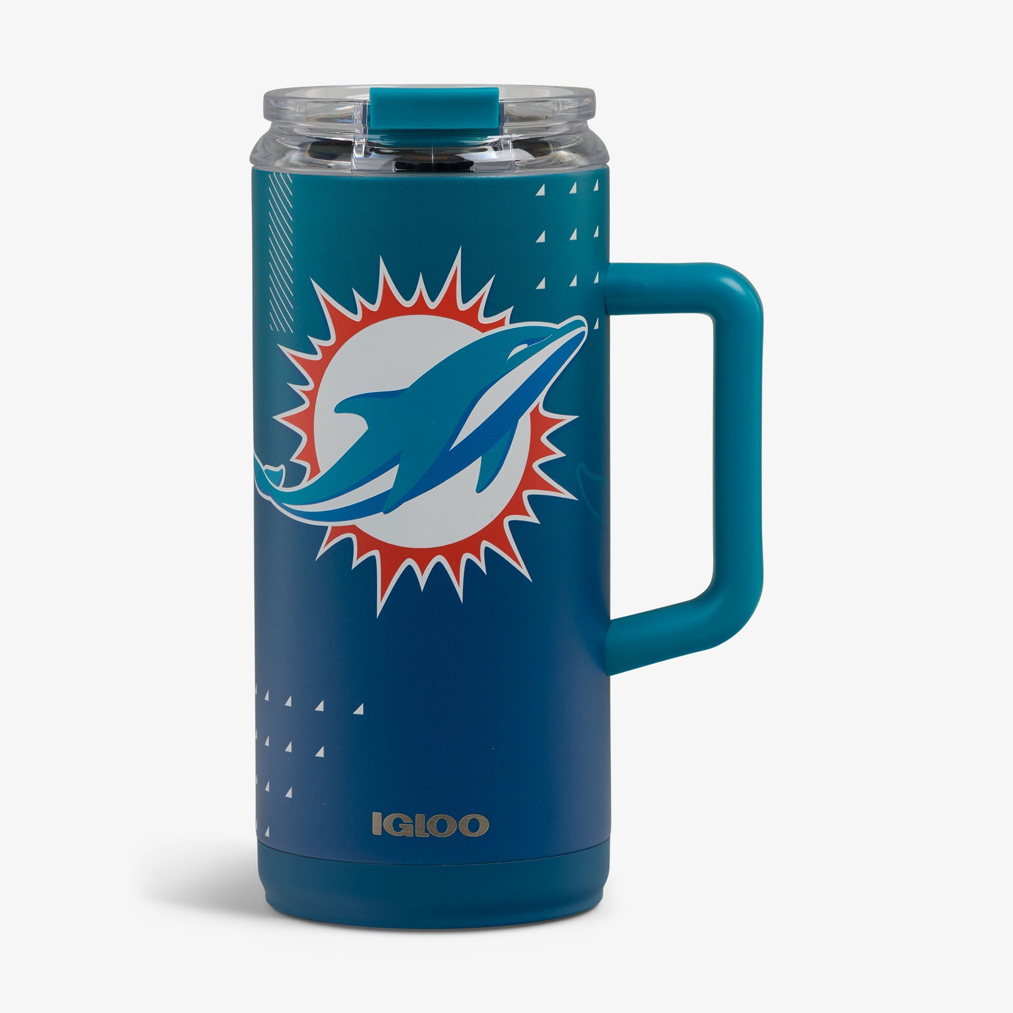 NFL 1L Beer Mug B4 - Dolphins - Front View
