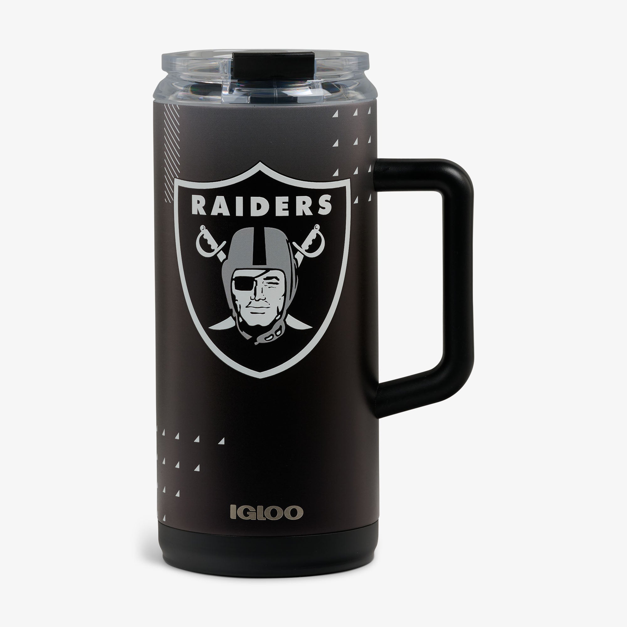 NFL 1L Beer Mug B4 - Raiders - Front View