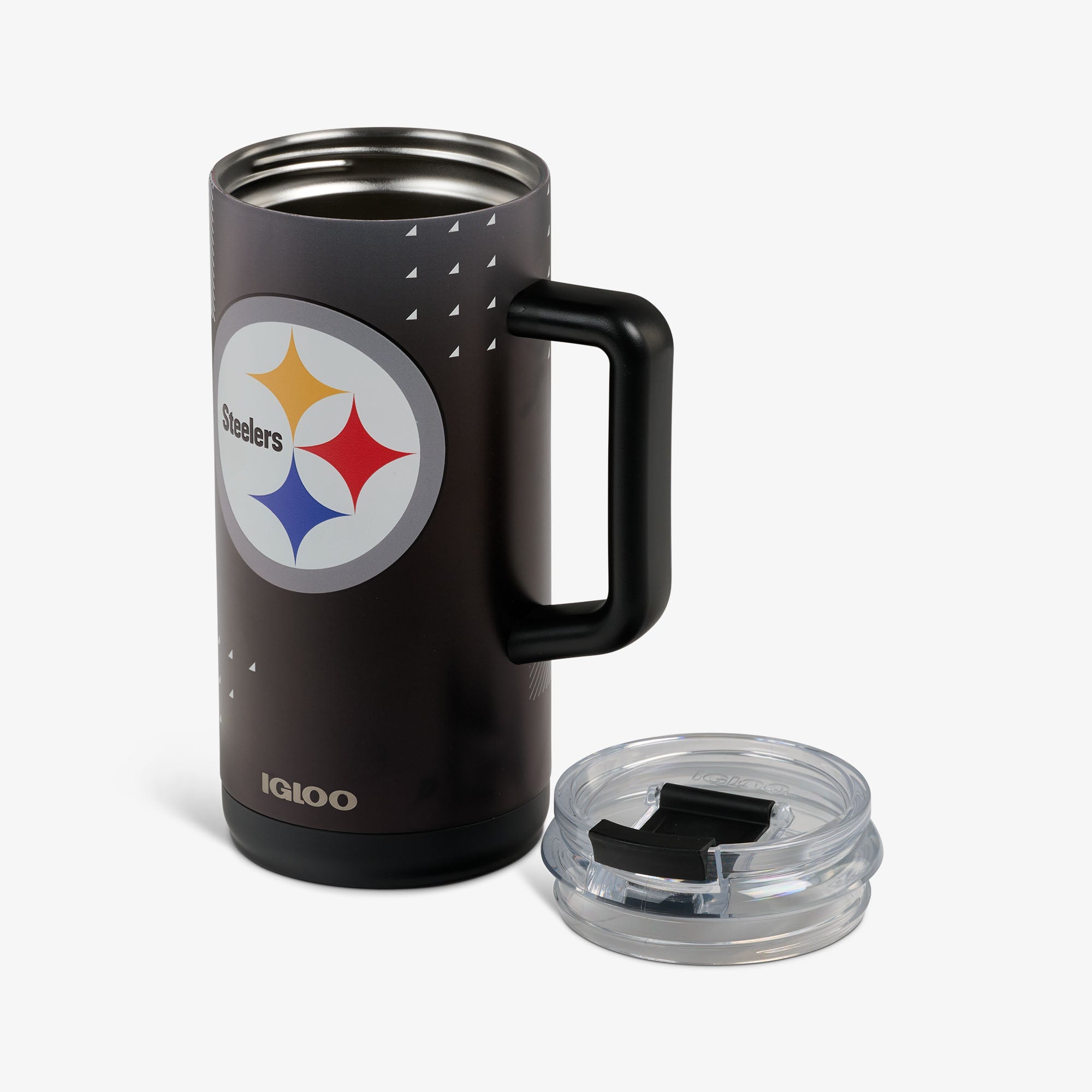 NFL 1L Beer Mug B4 - Steelers - Open View