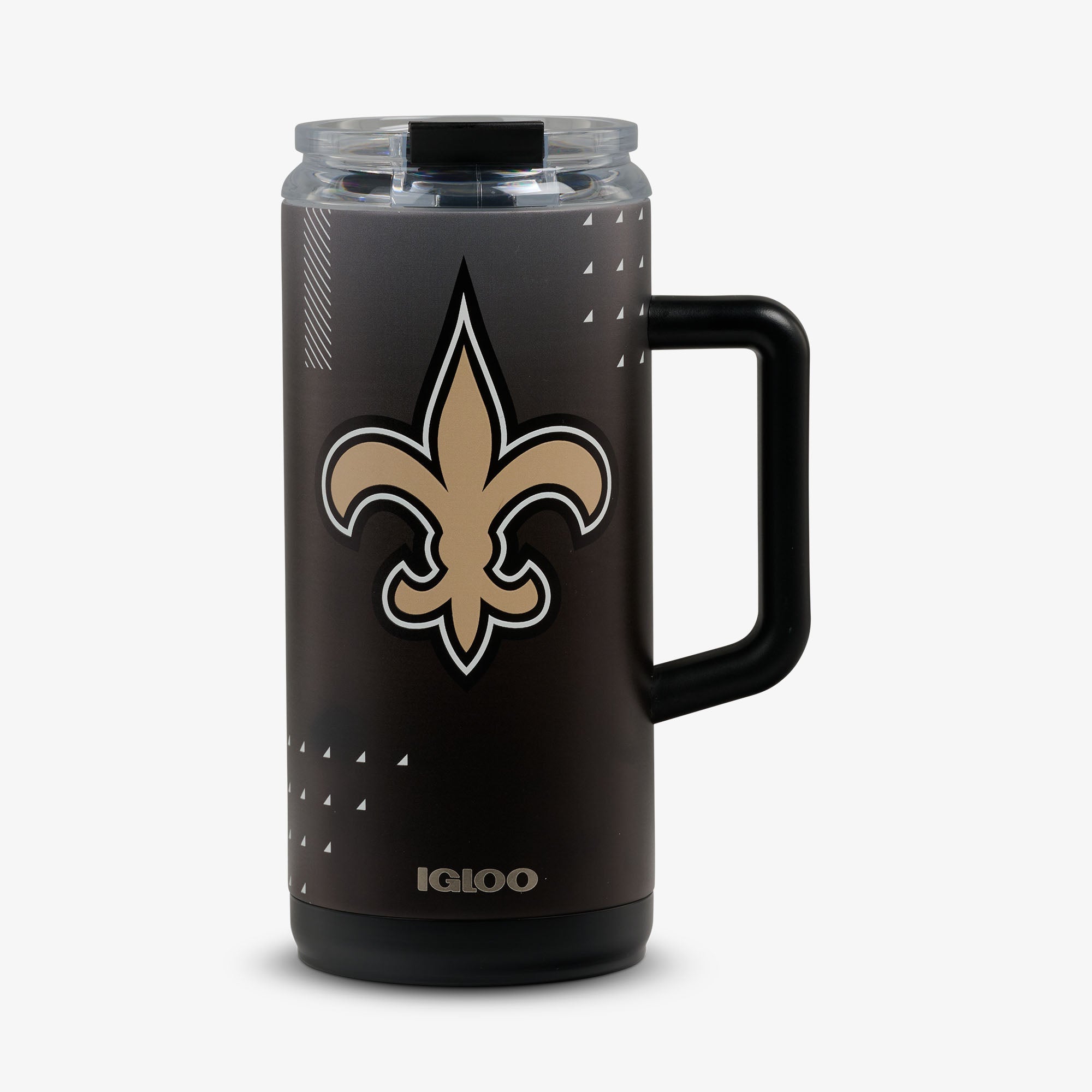 NFL 1L Beer Mug B4 - Saints - Front View