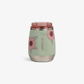Floral 10 Oz Wine Tumbler A8 - Sage - Front View