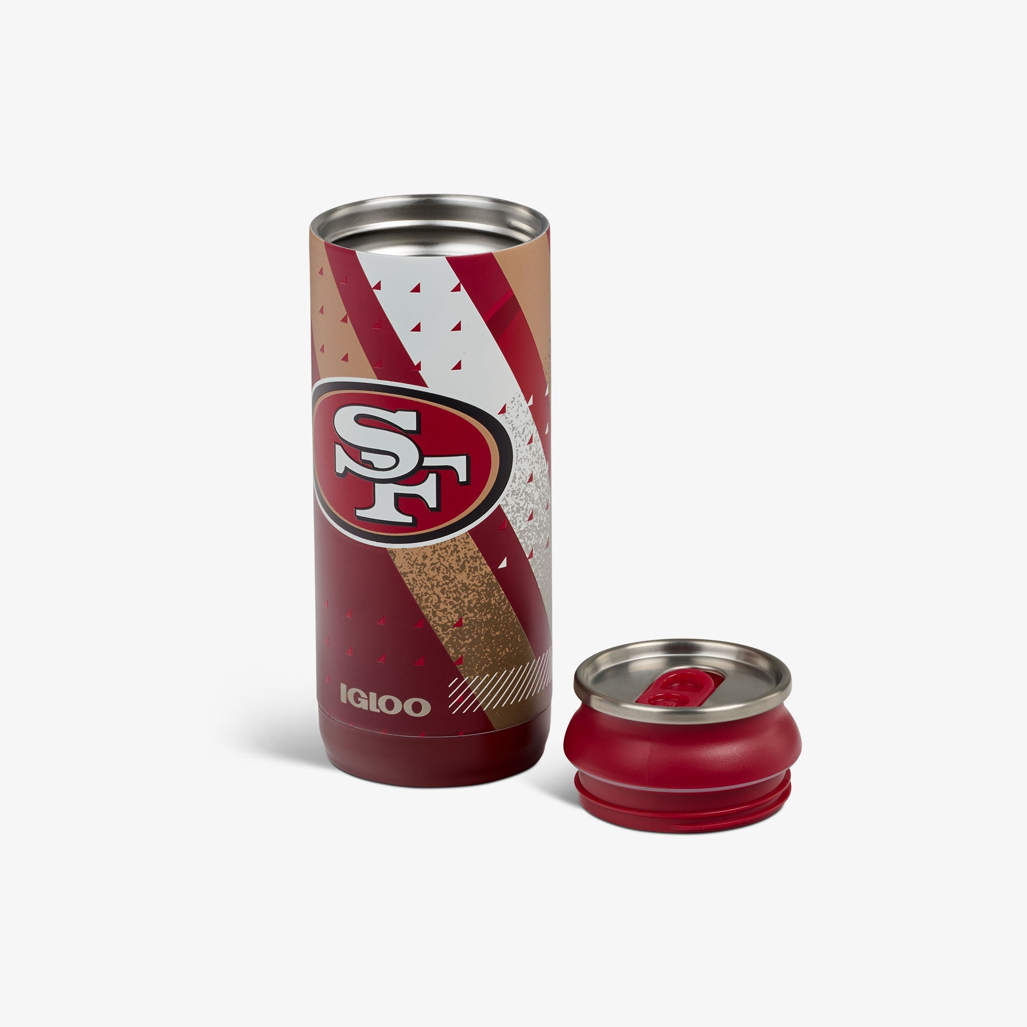 NFL 16 Oz Can G5 - 49ers - Open View
