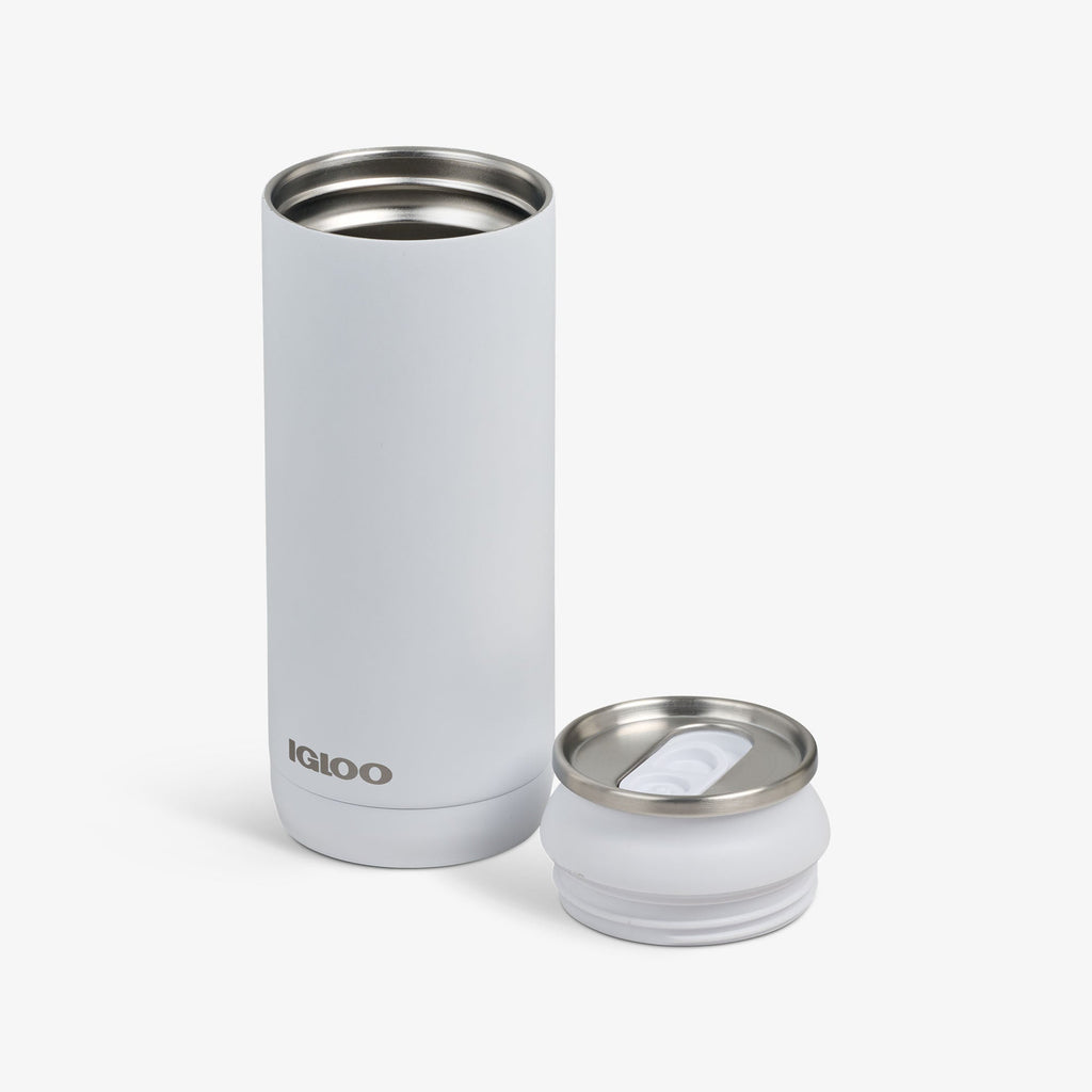 16 Oz Can R2 - White - Open View