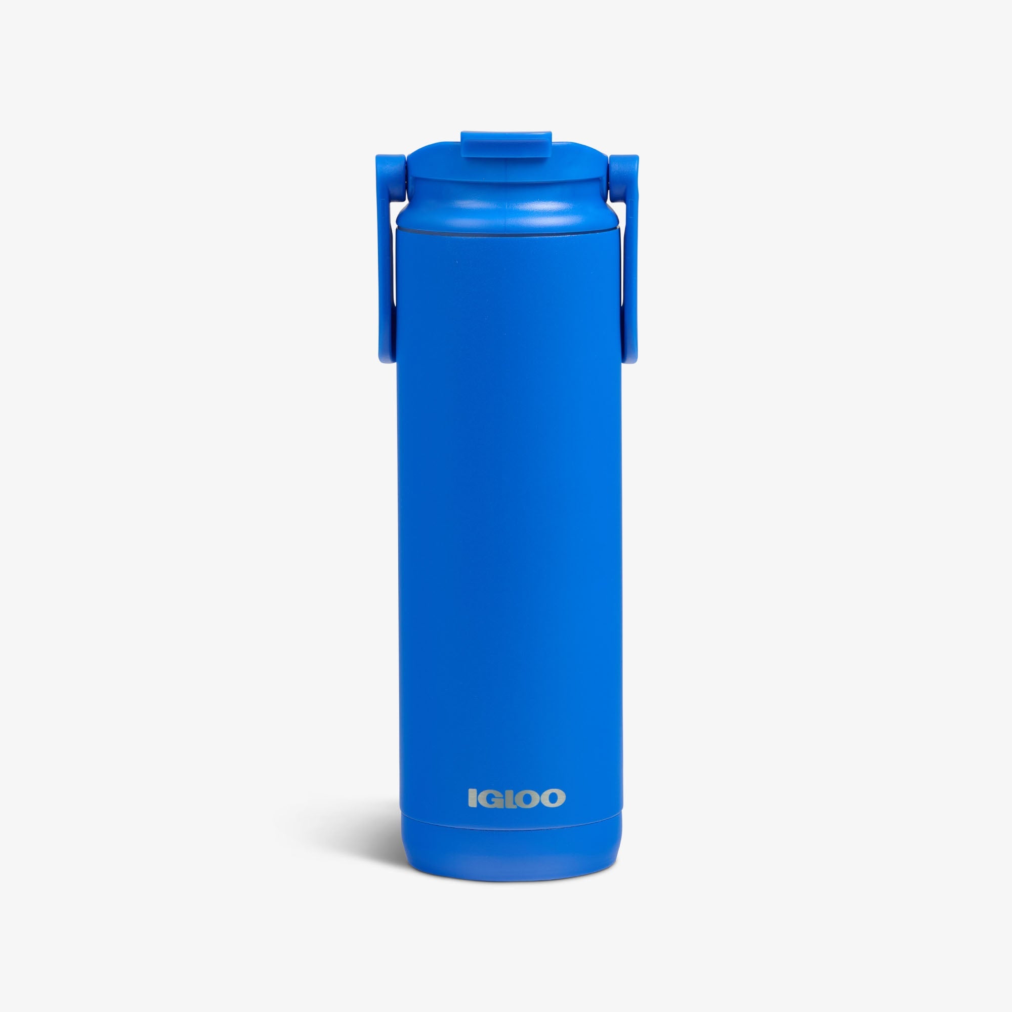 20 Oz Flip ‘n’ Sip Tumbler O5 - Sport Blue - Custom - Front View