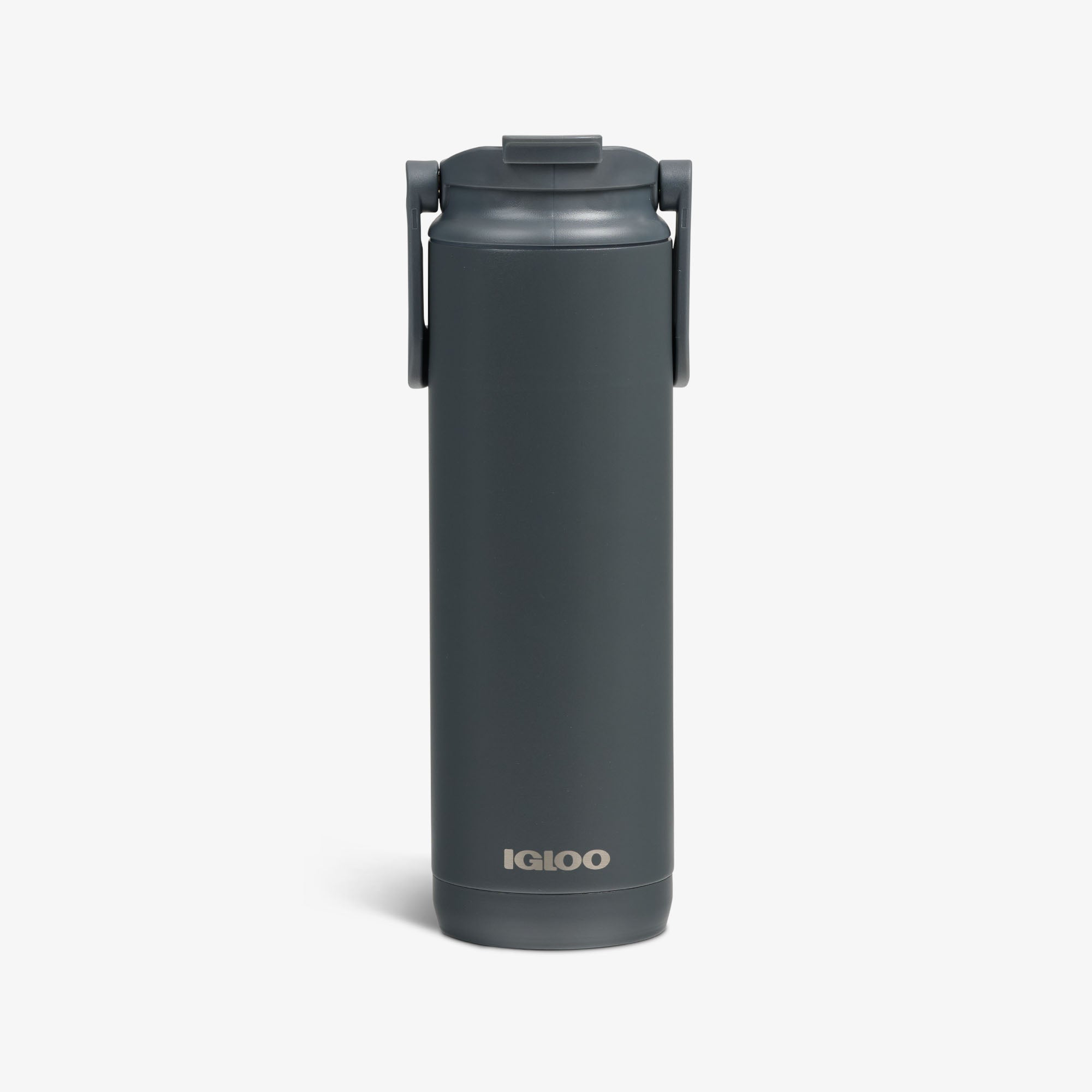 20 Oz Flip ‘n’ Sip Tumbler O5 - Carbonite - Custom - Front View