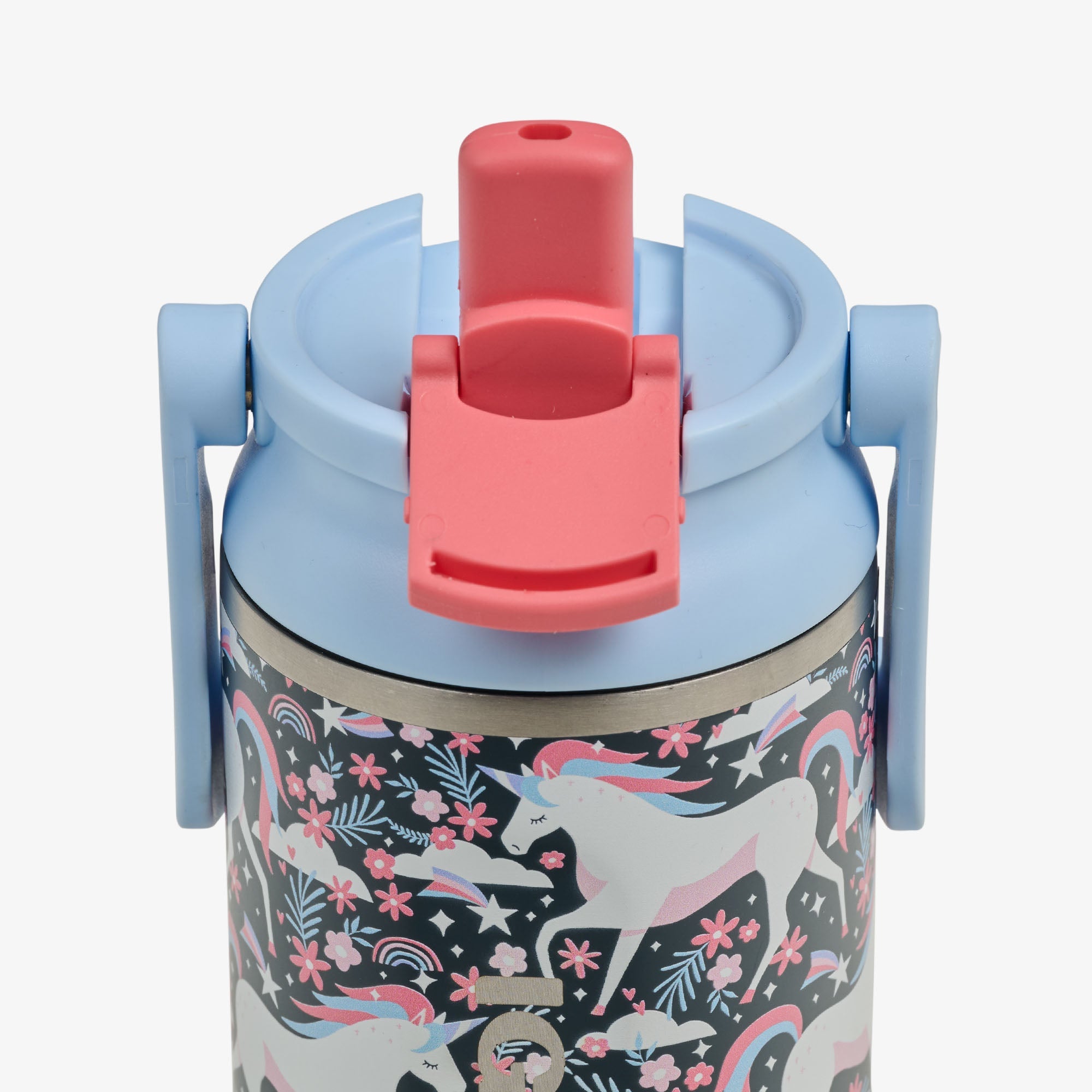 Kids Lunch 12 Oz Sipper Bottle C8 - Unicorns - Product View