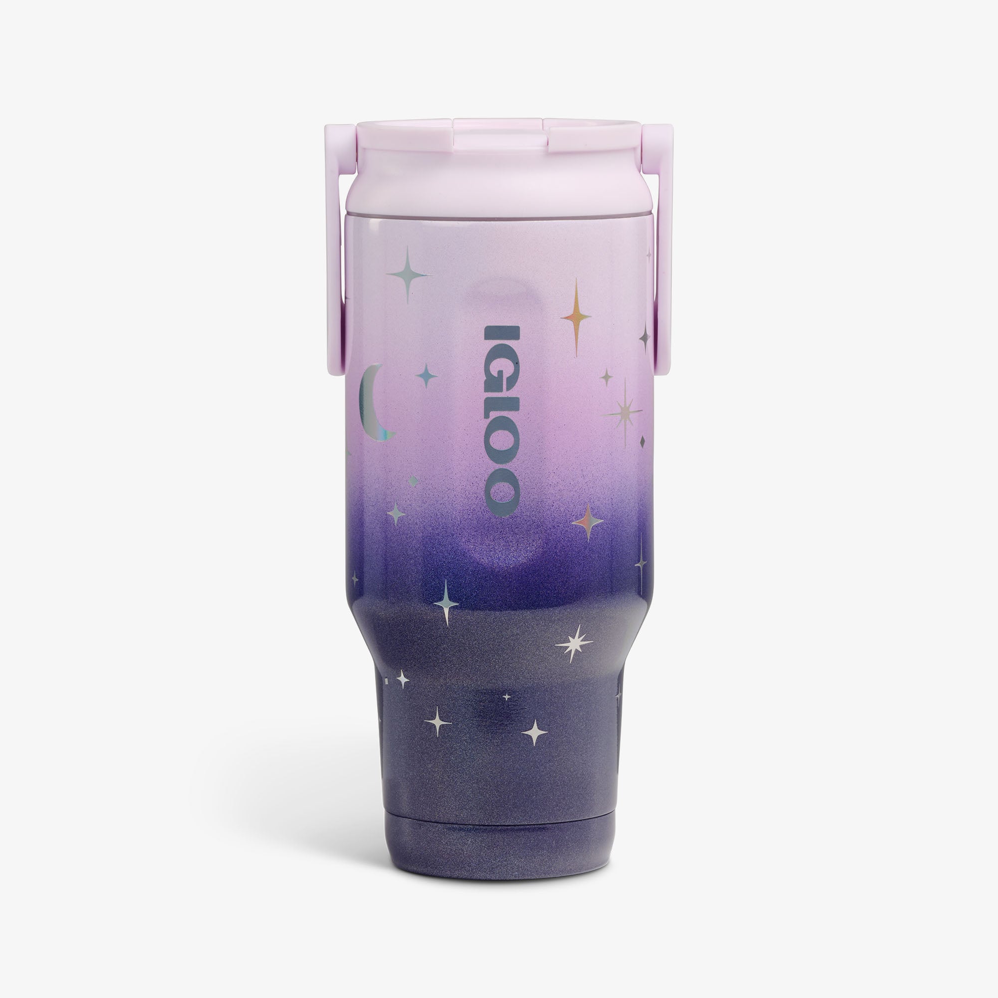 32 Oz Sport Sipper Bottle V7 - Mystic Purple - Front View
