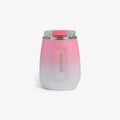 10 Oz Wine Tumbler Y6 - Gradient Pink - Front View