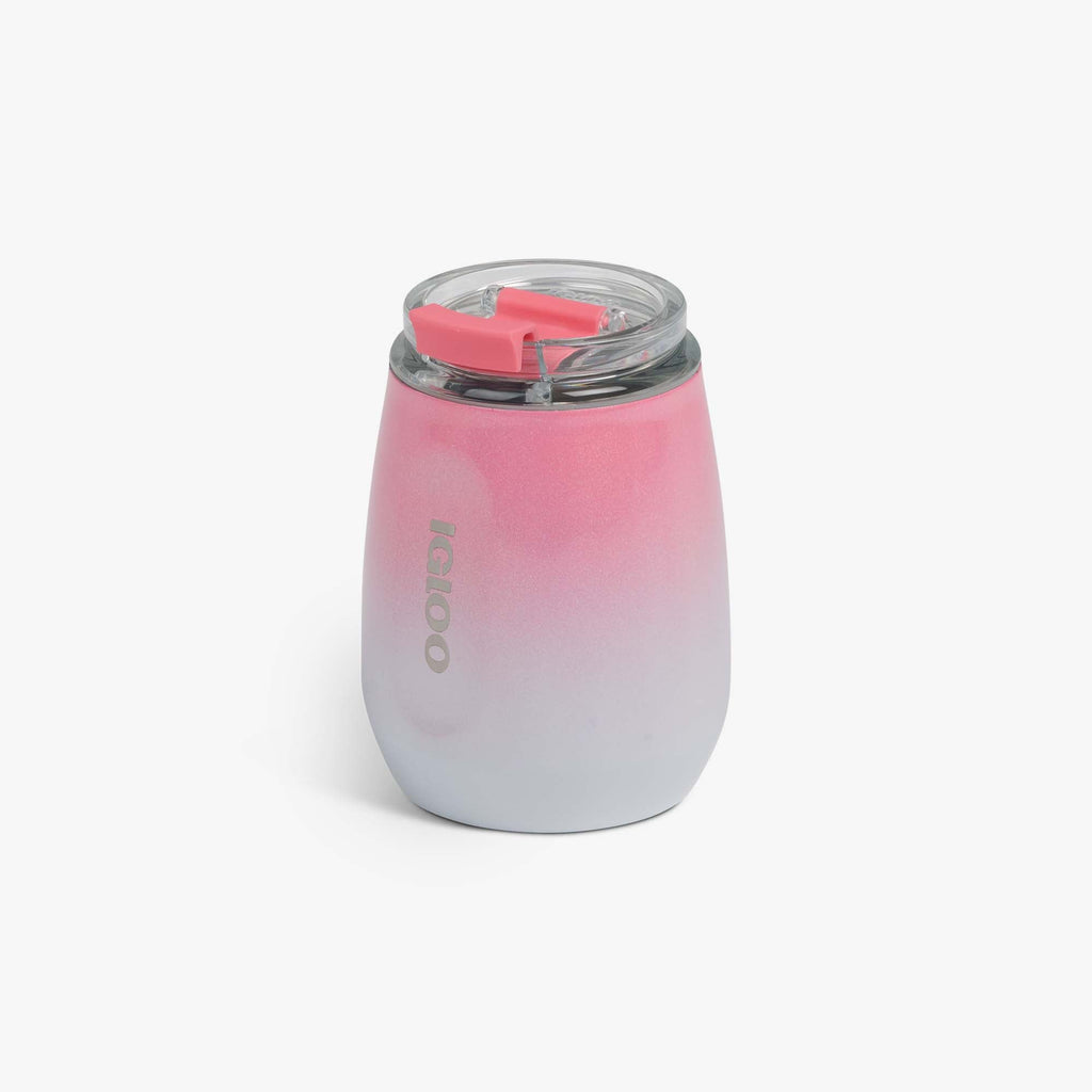 10 Oz Wine Tumbler Y6 - Gradient Pink - Product View