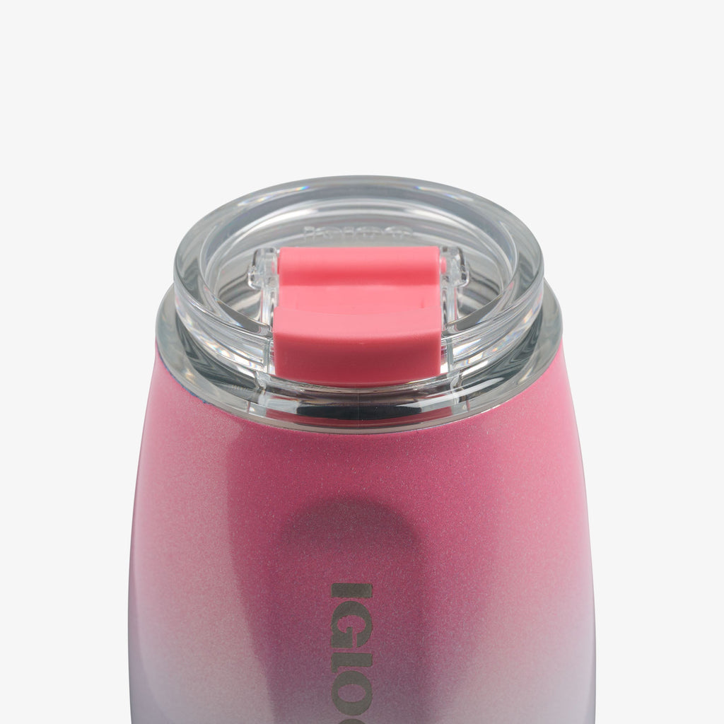 10 Oz Wine Tumbler Y6 - Gradient Pink - Product View