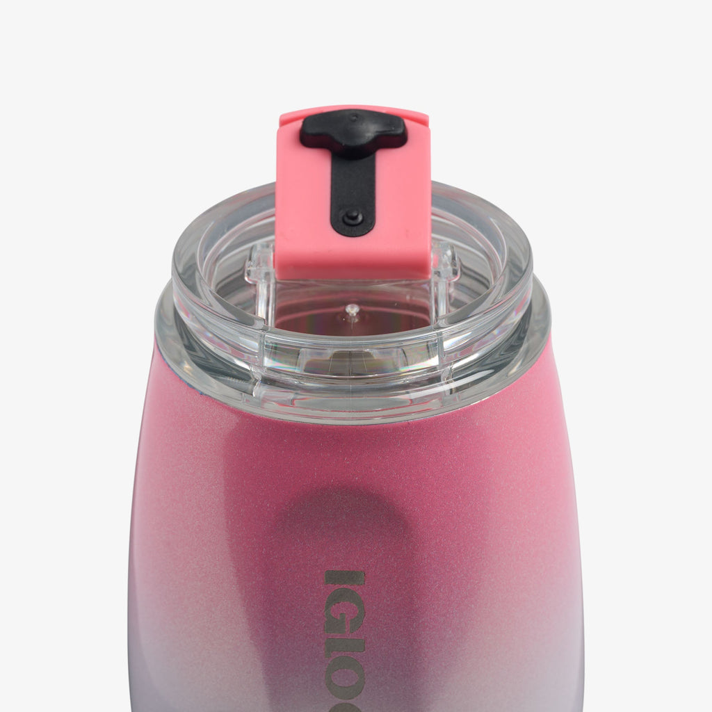 10 Oz Wine Tumbler Y6 - Gradient Pink - Product View